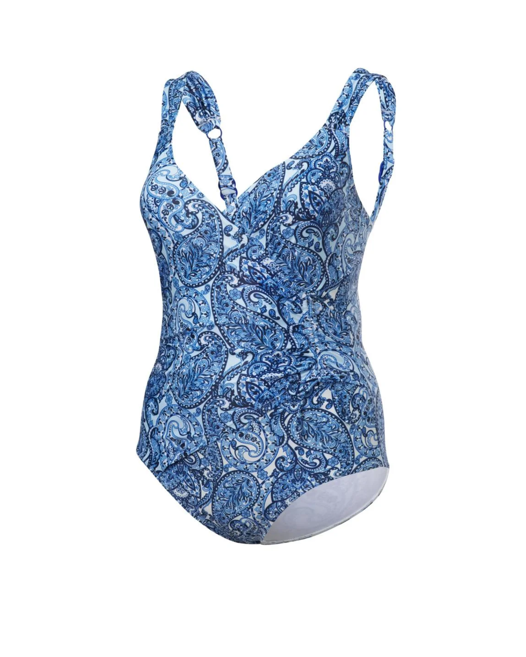 CRIVIT - Women's Paisley Print Shaping One-Piece Swimsuit