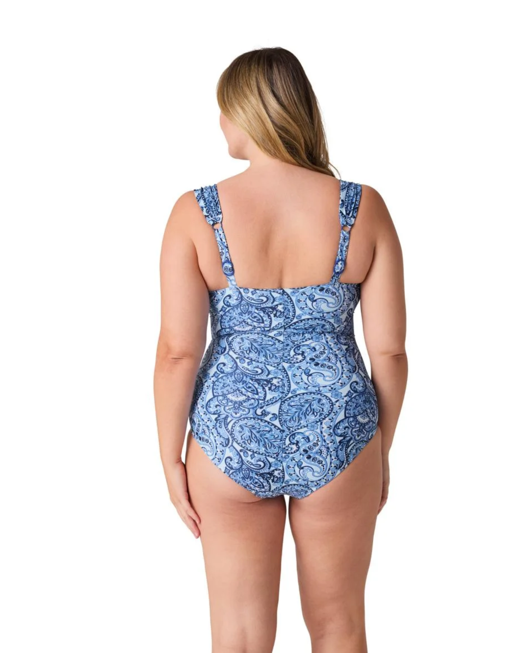 CRIVIT - Women's Paisley Print Shaping One-Piece Swimsuit
