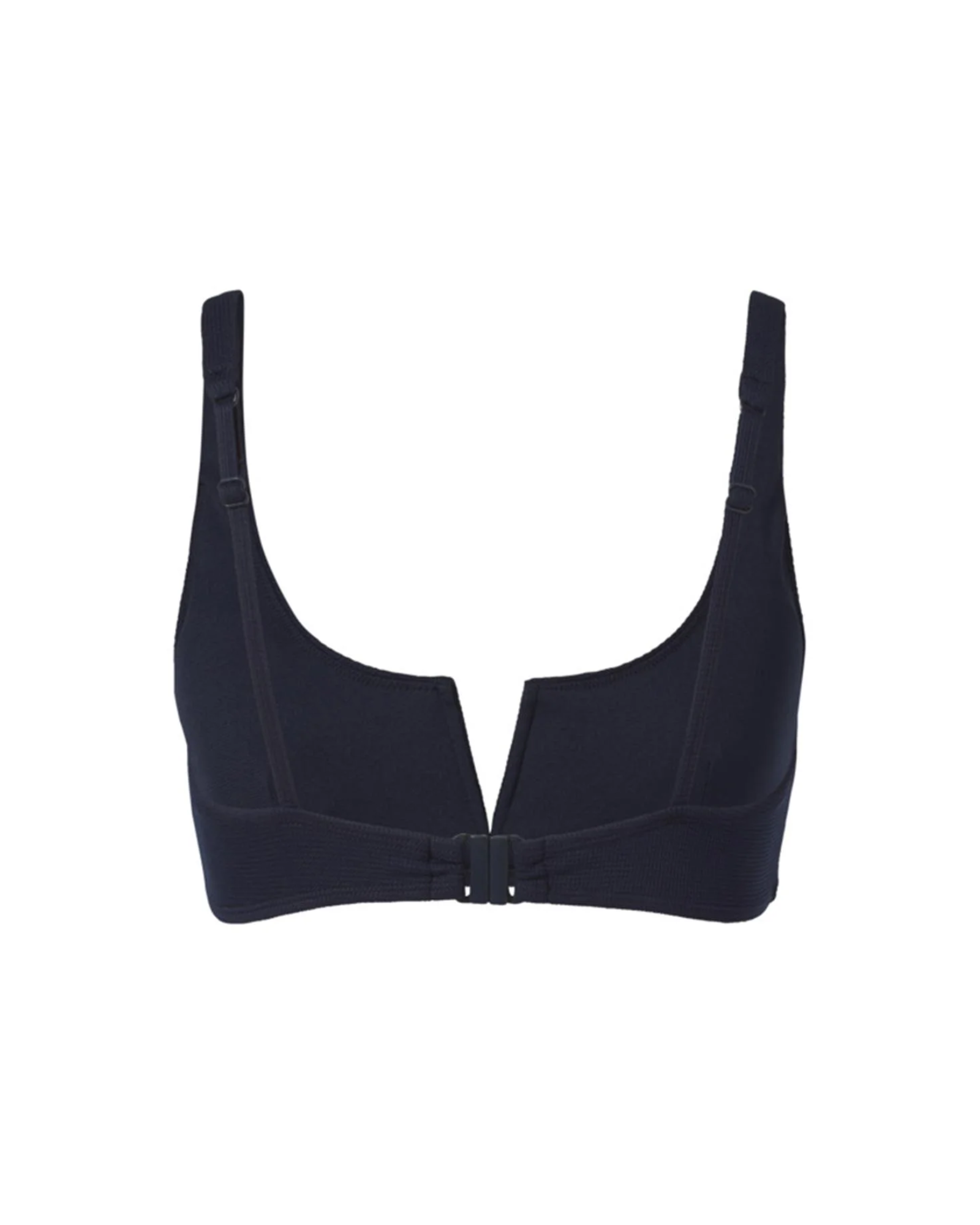 CRIVIT - Women’s Piqué Texture Navy Blue Bikini Top