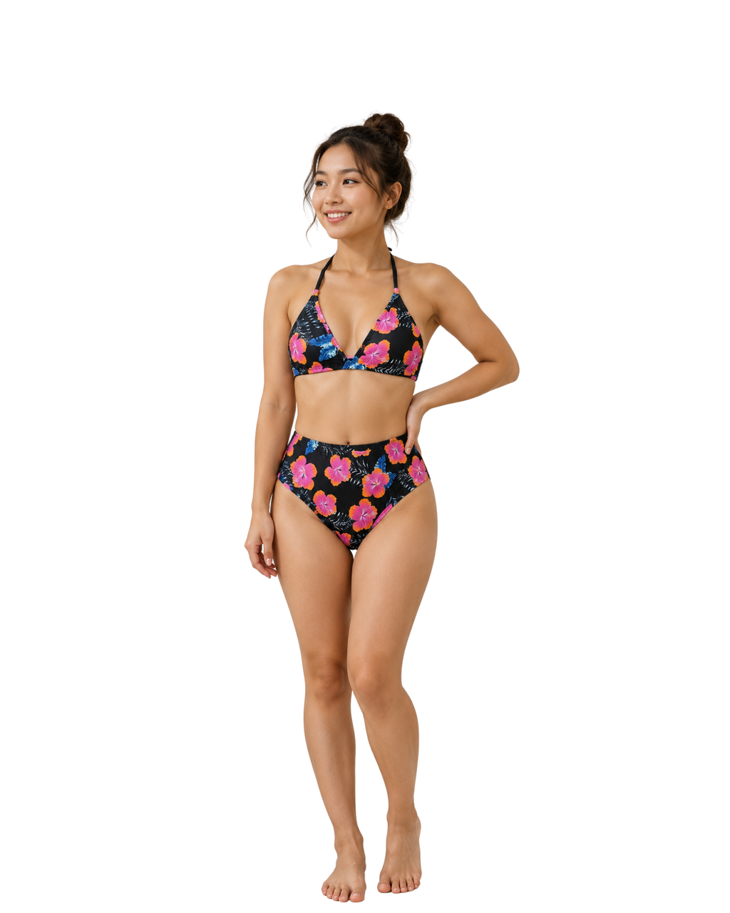Pepperts - Girls' Floral Two-Piece Swimsuit