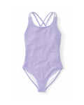 PEPPERTS - Girls Textured One-Piece Swimsuit