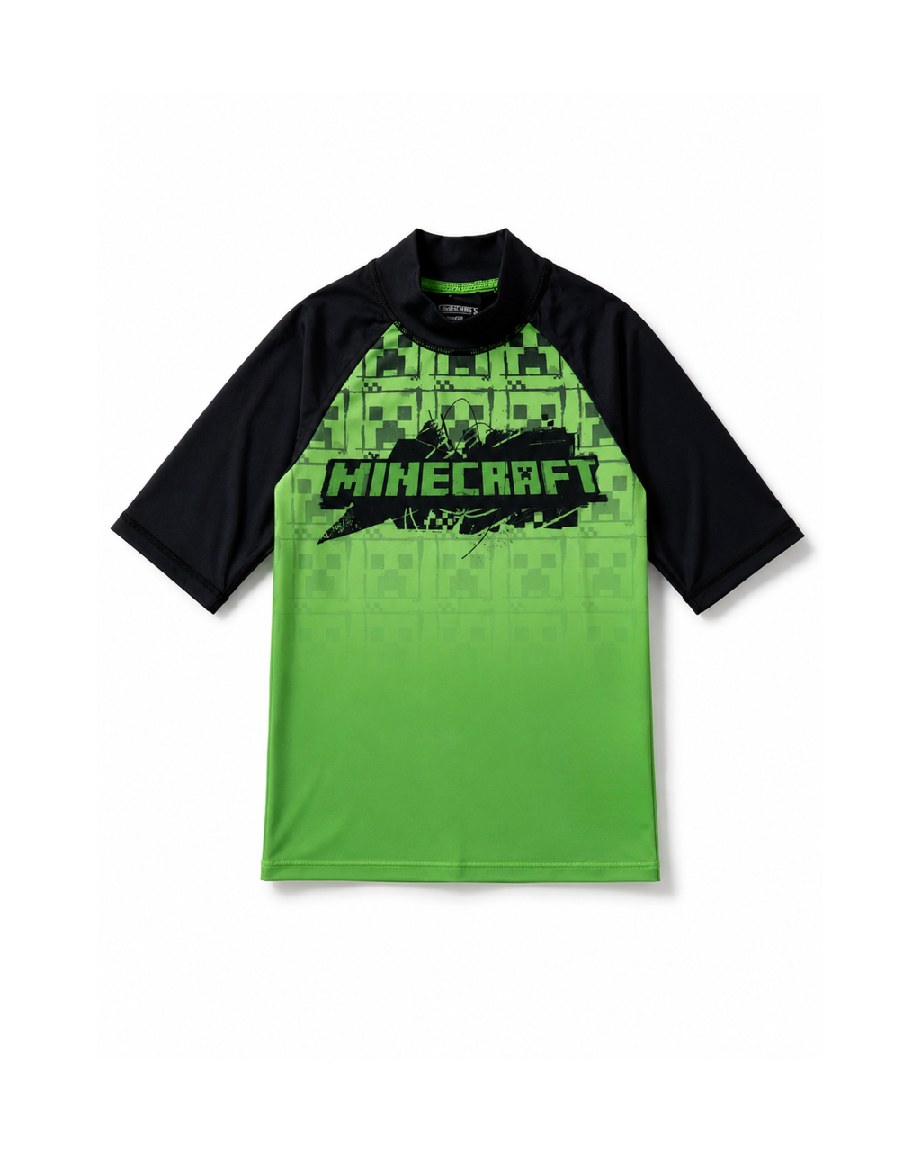 MINECRAFT - Boys' UV Protection Rash Guard Swim Top