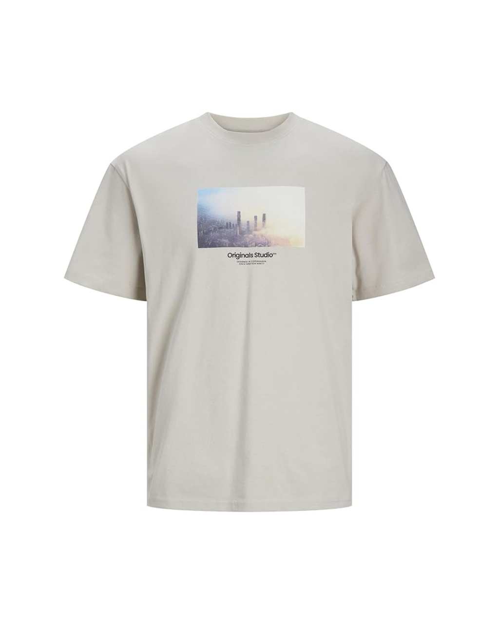JACK & JONES - 100% Cotton City Silhouette Graphic Tee