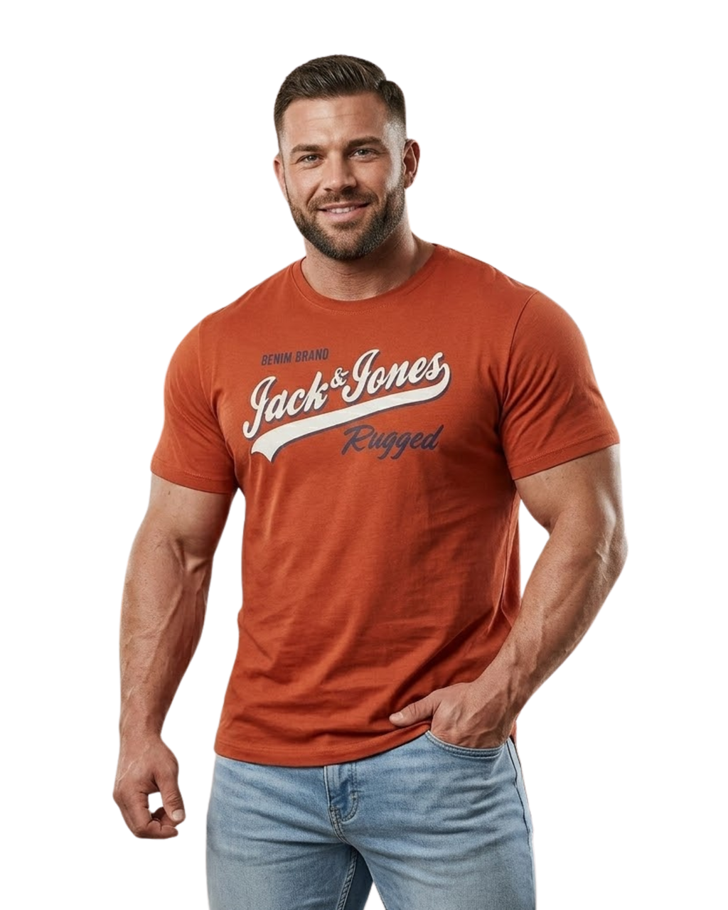 JACK & JONES - 100% Cotton Graphic Tee