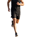 CRIVIT - Men's 2-in-1 Running Moisture-Wicking Sports Shorts