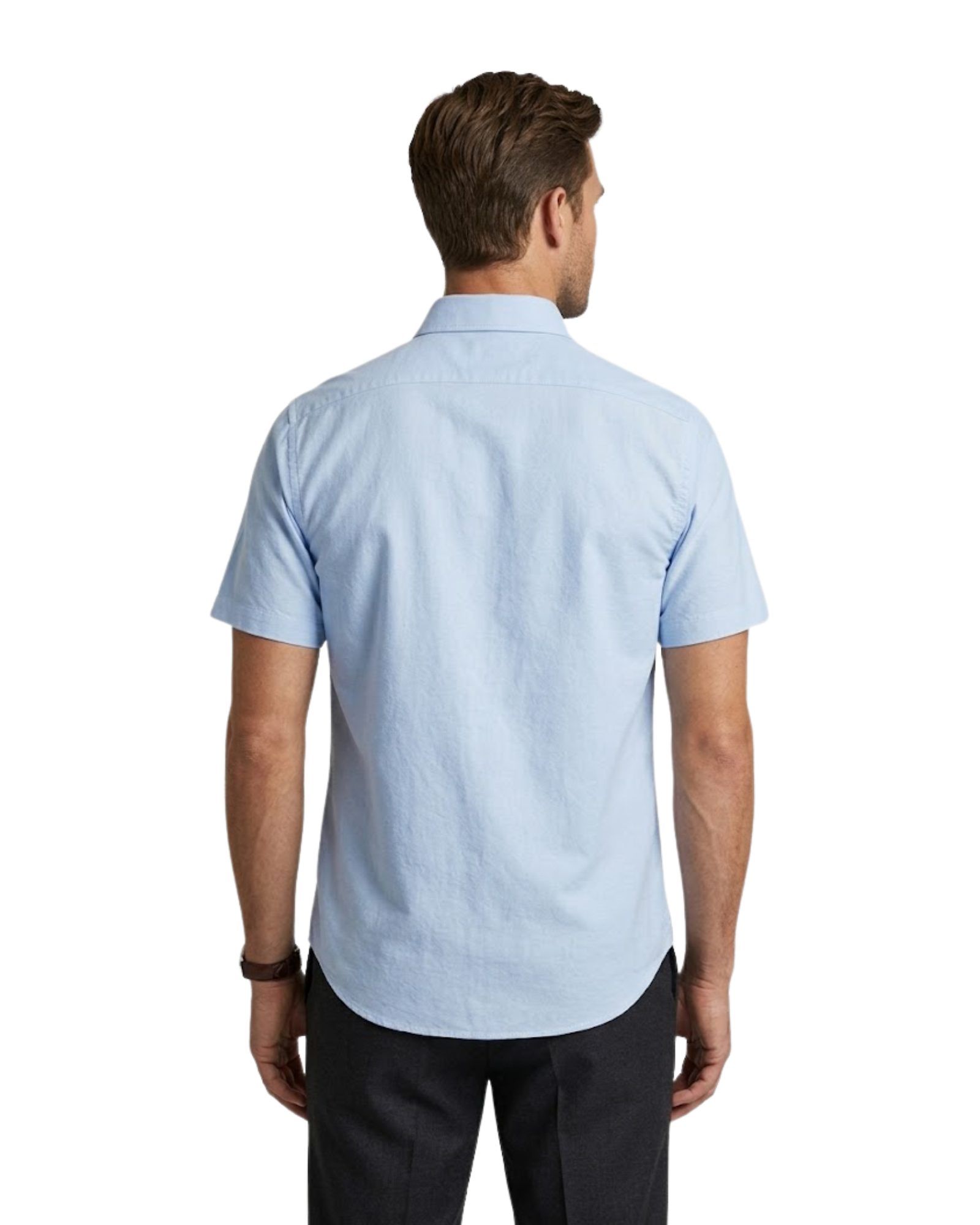Zara Man - SuperSlim Fit Short Sleeve Oxford Shirt