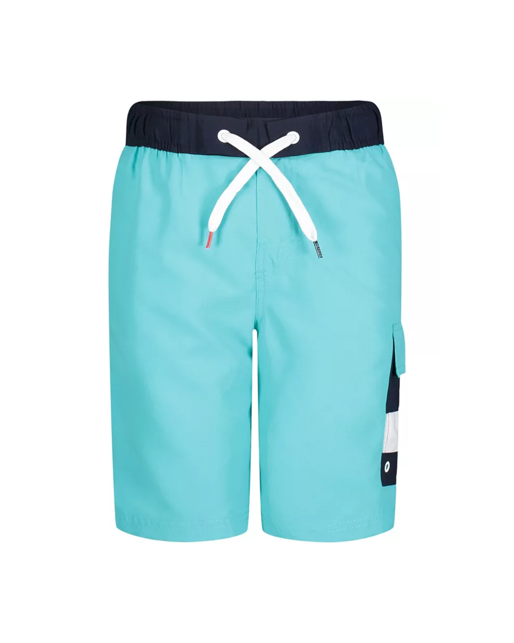 TOMMY HILFIGER - Big Tall Boys Flag Pocket Drawstring Board Shorts