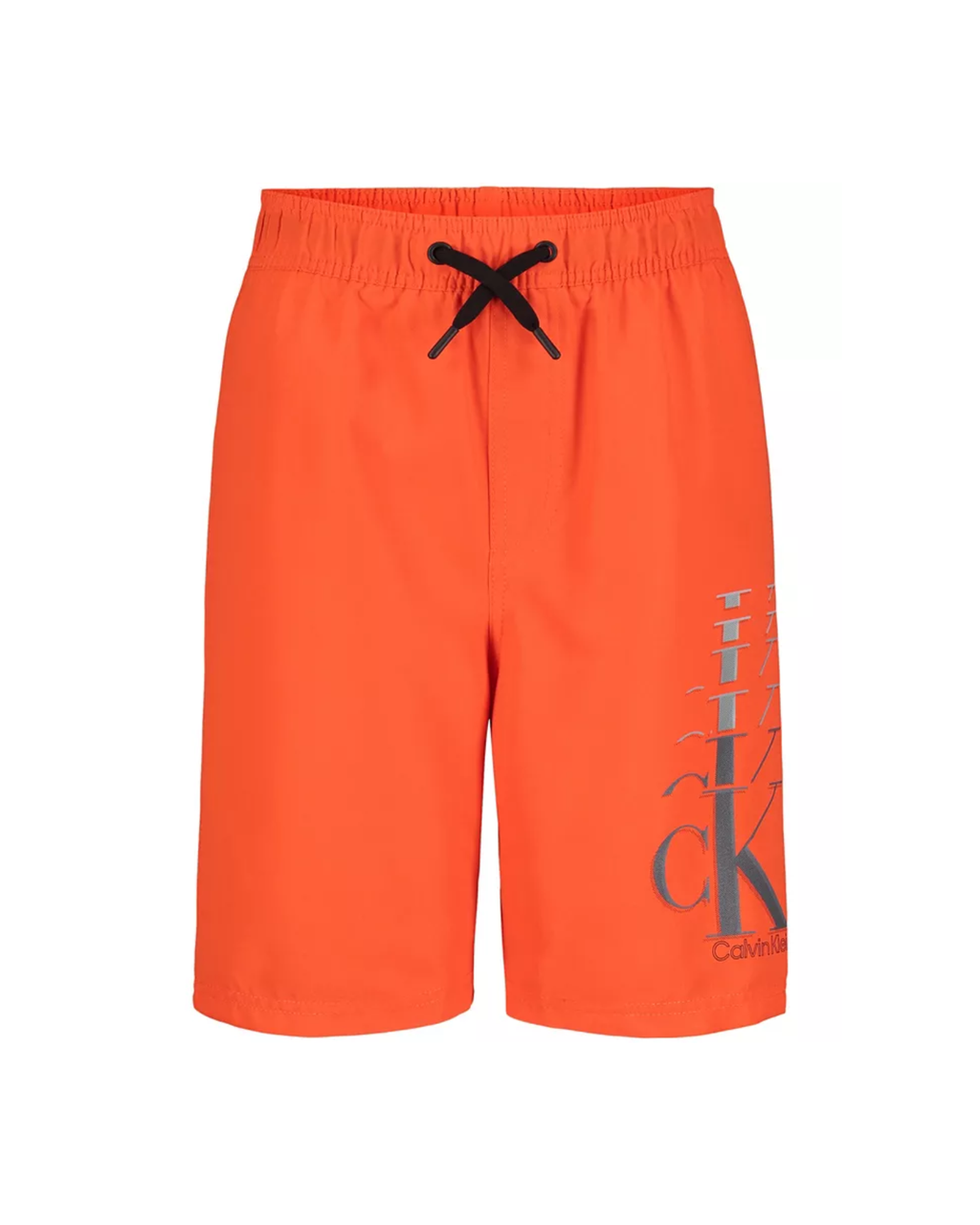 CALVIN KLEIN - Boys Classic Monogram Modern Design Swim Trunks