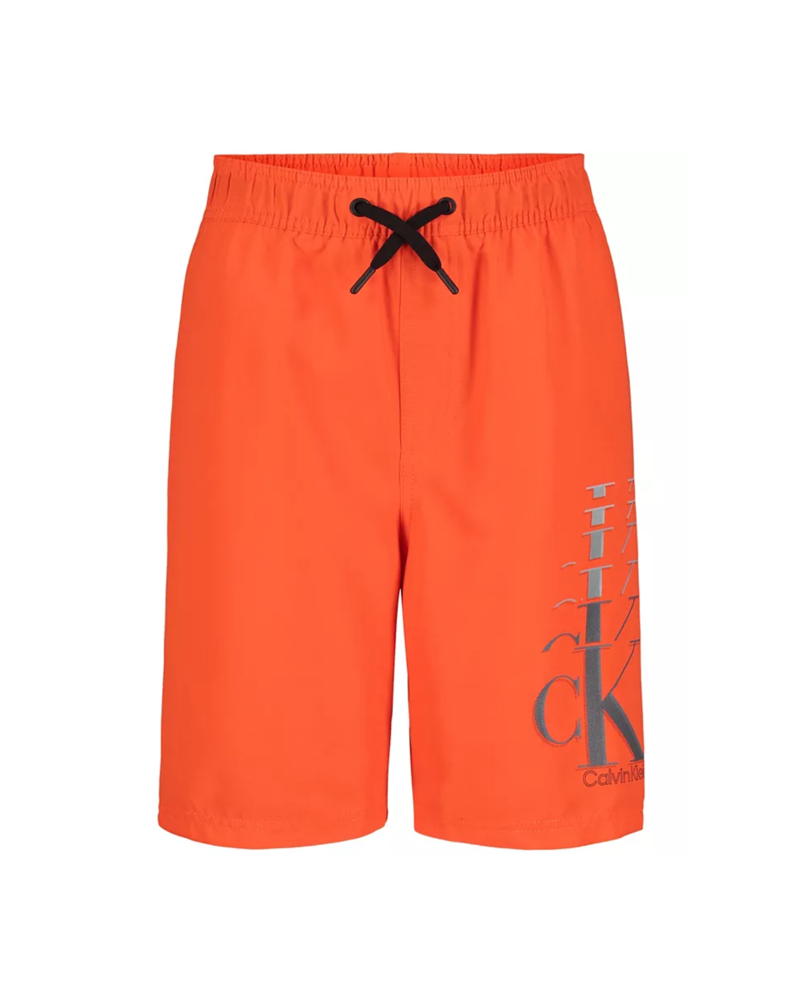 CALVIN KLEIN - Boys Classic Monogram Modern Design Swim Trunks