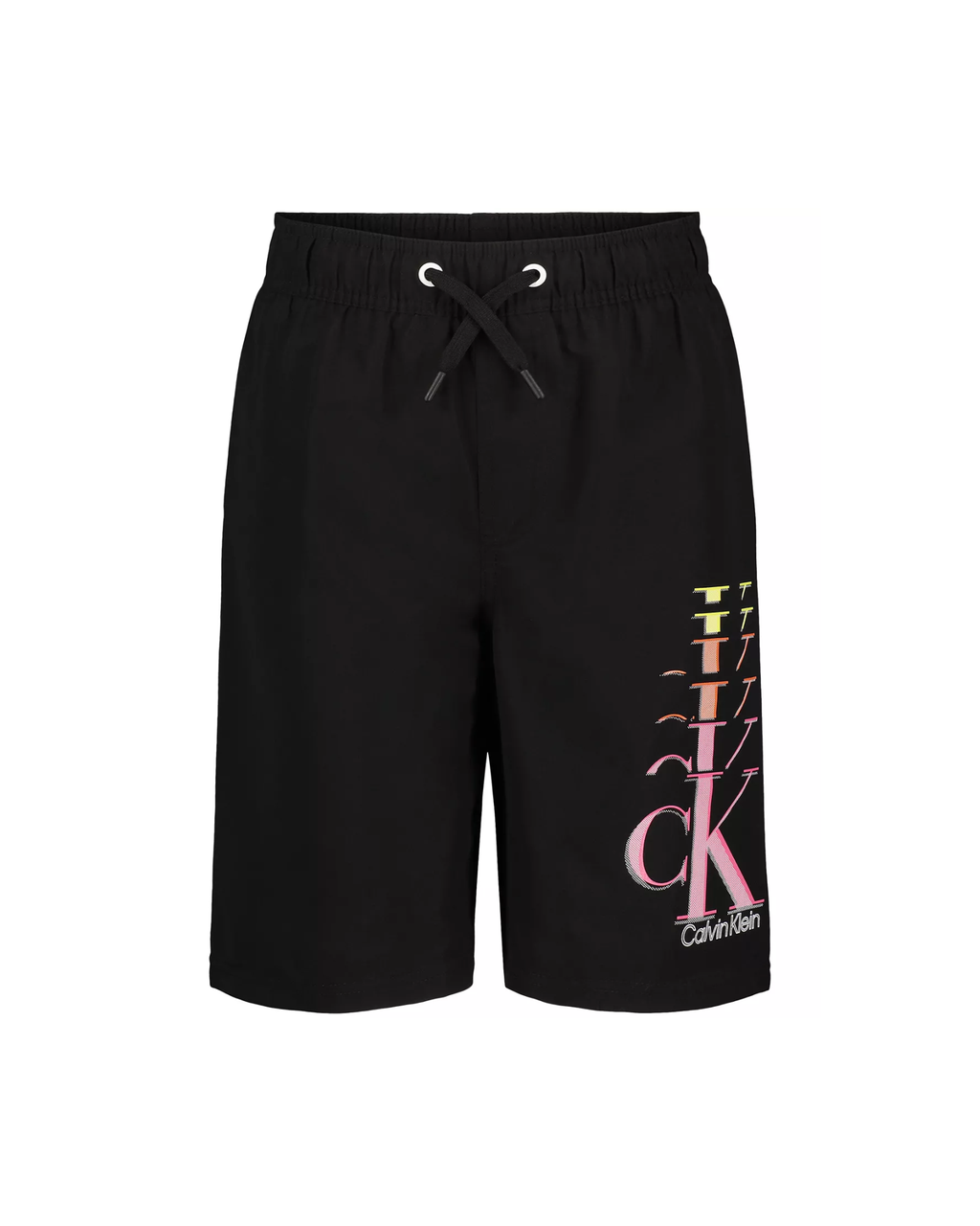 Calvin Klein - Big Boys Ombre Logo Swim Trunks
