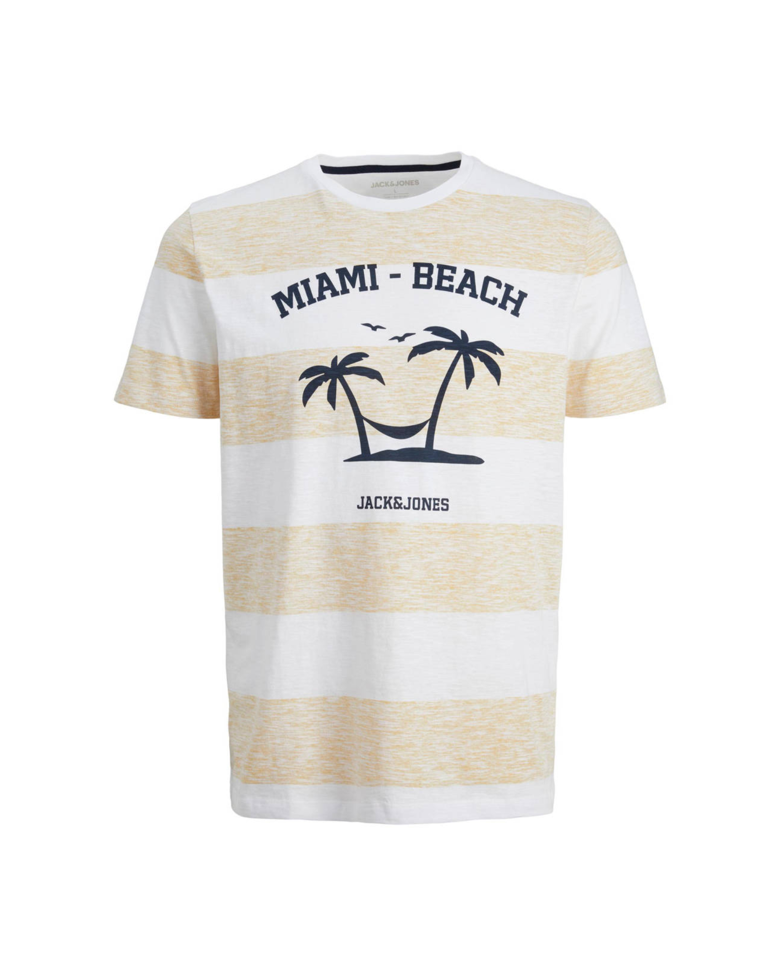 JACK & JONES - SUMMER Regular Fit Striped T-Shirt