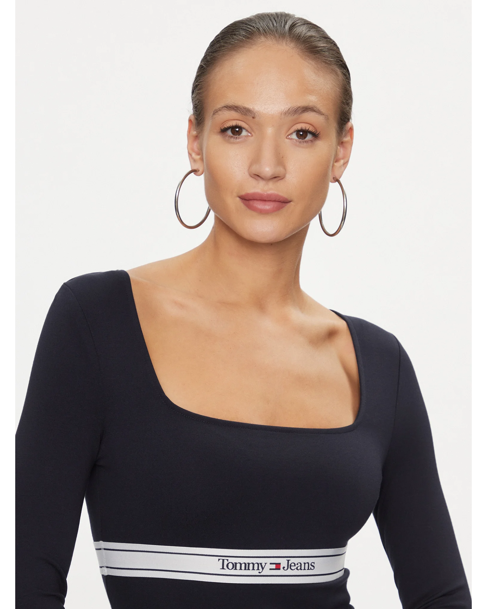 TOMMY JEANS - Branded Underbust Jersey Slim Fit Dress