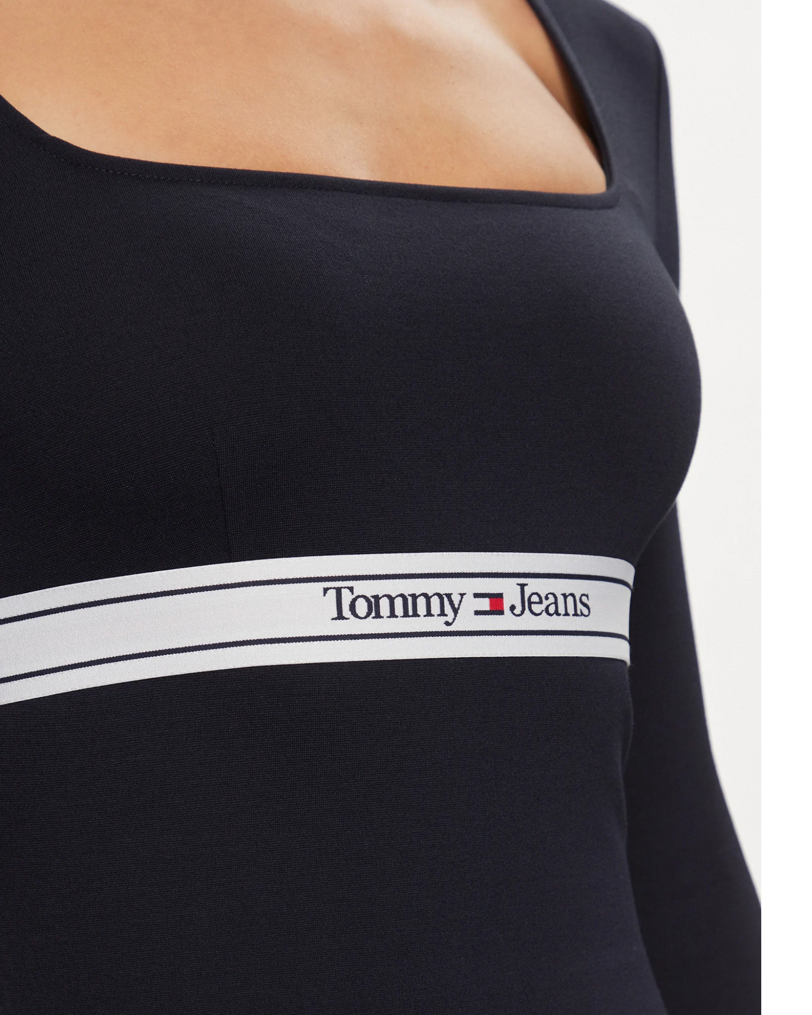 TOMMY JEANS - Branded Underbust Jersey Slim Fit Dress