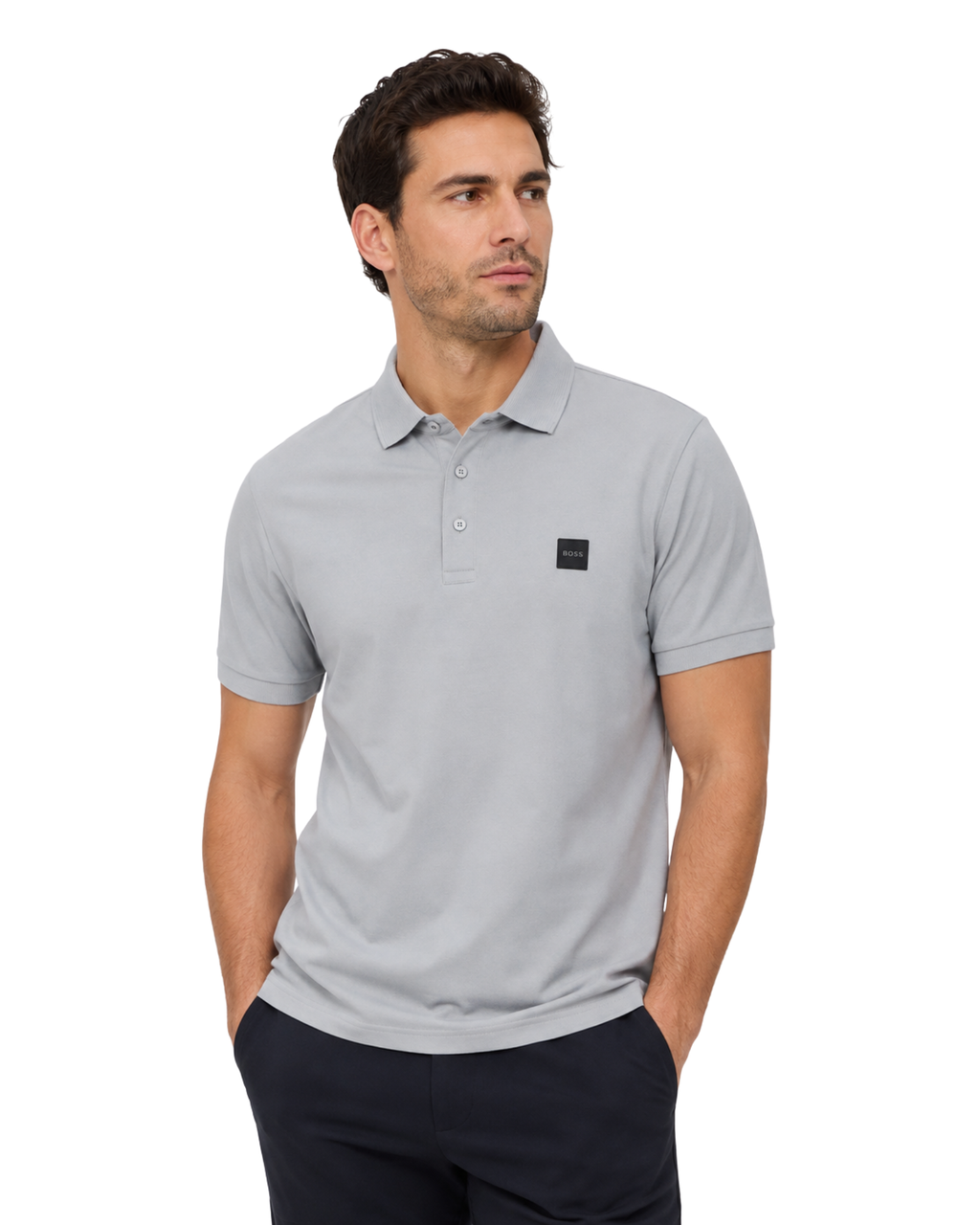 BOSS - Mercerized Cotton Blend Polo Shirt