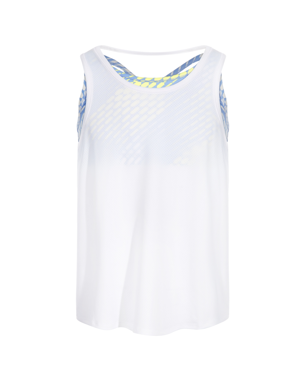 ID IDEOLOGY - Big Girls 2-in-1 Layered-Look Athletic Tank Top
