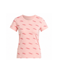 ADIDAS - Girls' All-Over Logo Print Cotton T-Shirt