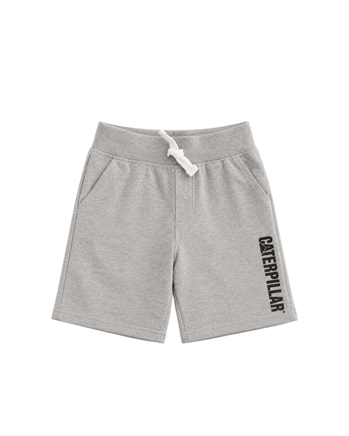 CAT - Kids' Grey Fleece Shorts