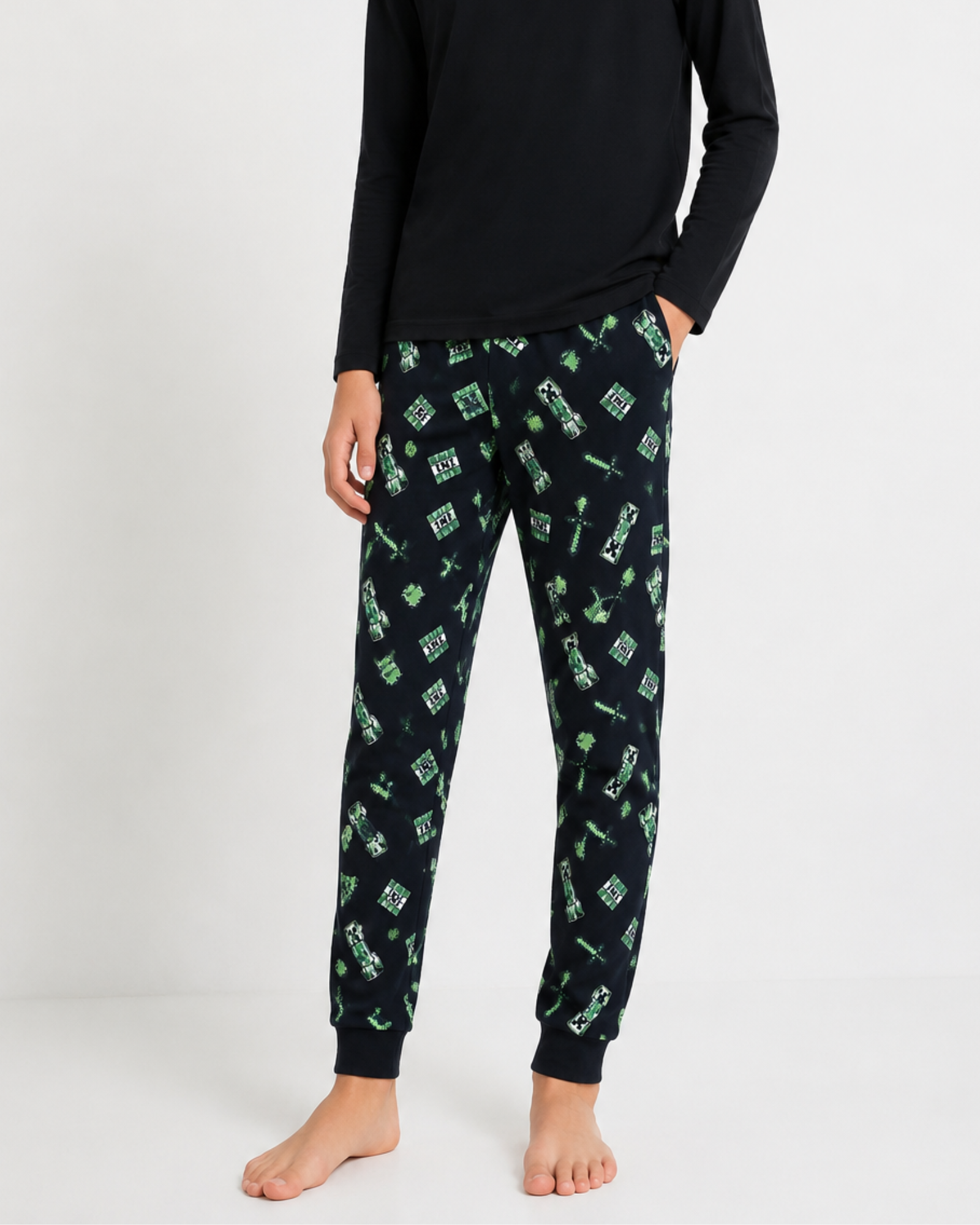 MINECRAFT - TNT Print Cotton Leggings