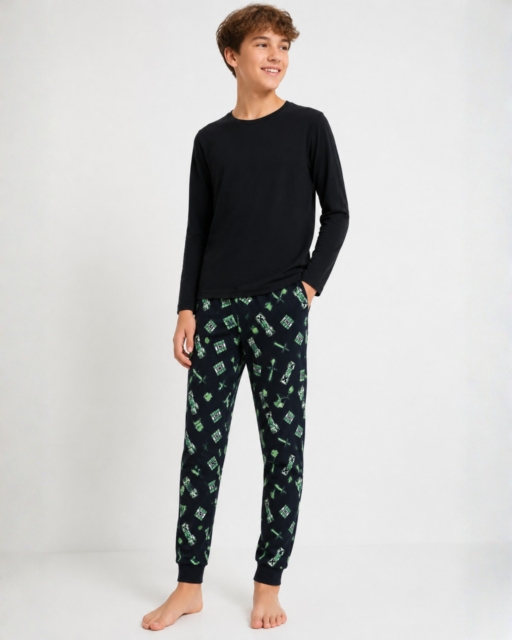 MINECRAFT - TNT Print Cotton Leggings