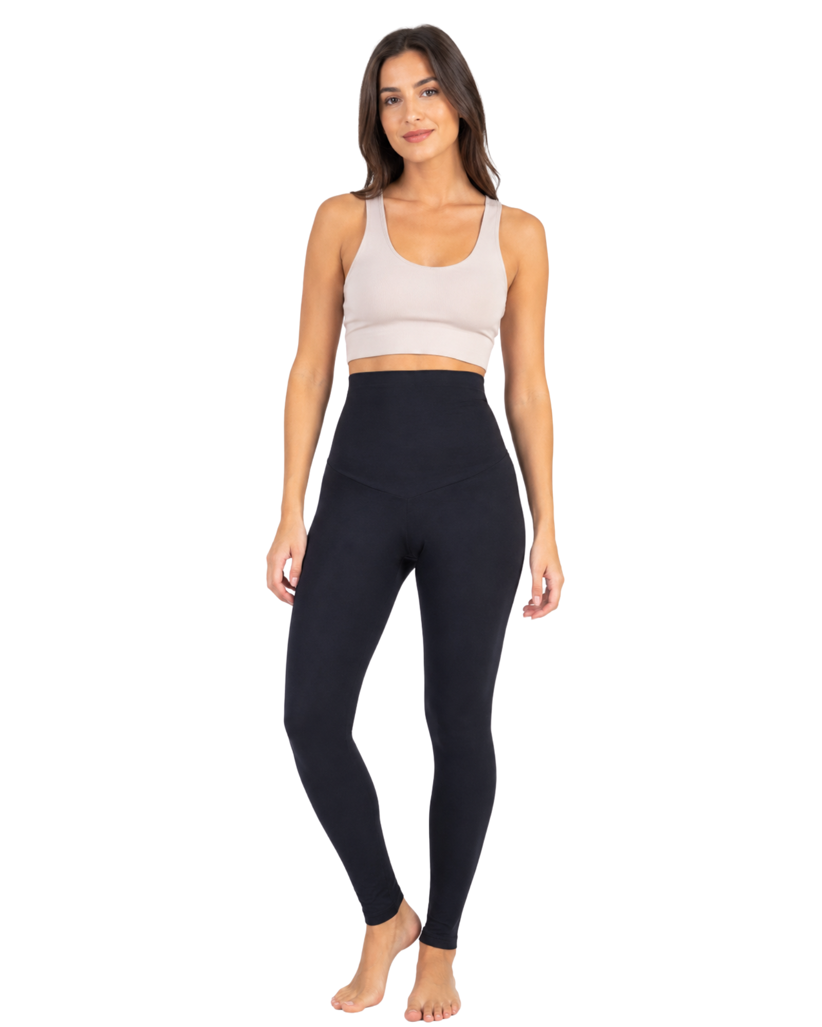 ESMARA - Women's High-Waisted Cotton Leggings