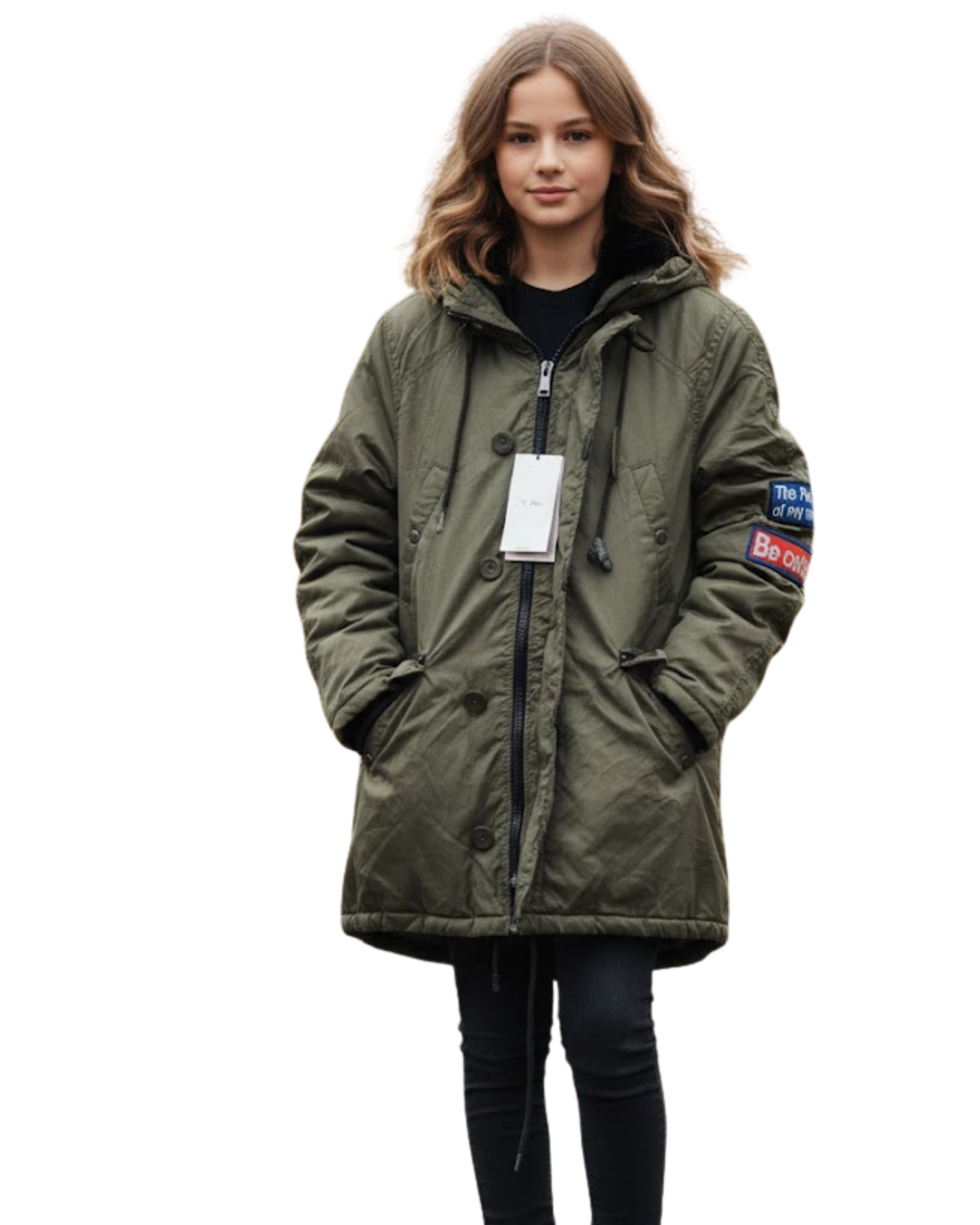 BERSHKA - Parka winter jacket