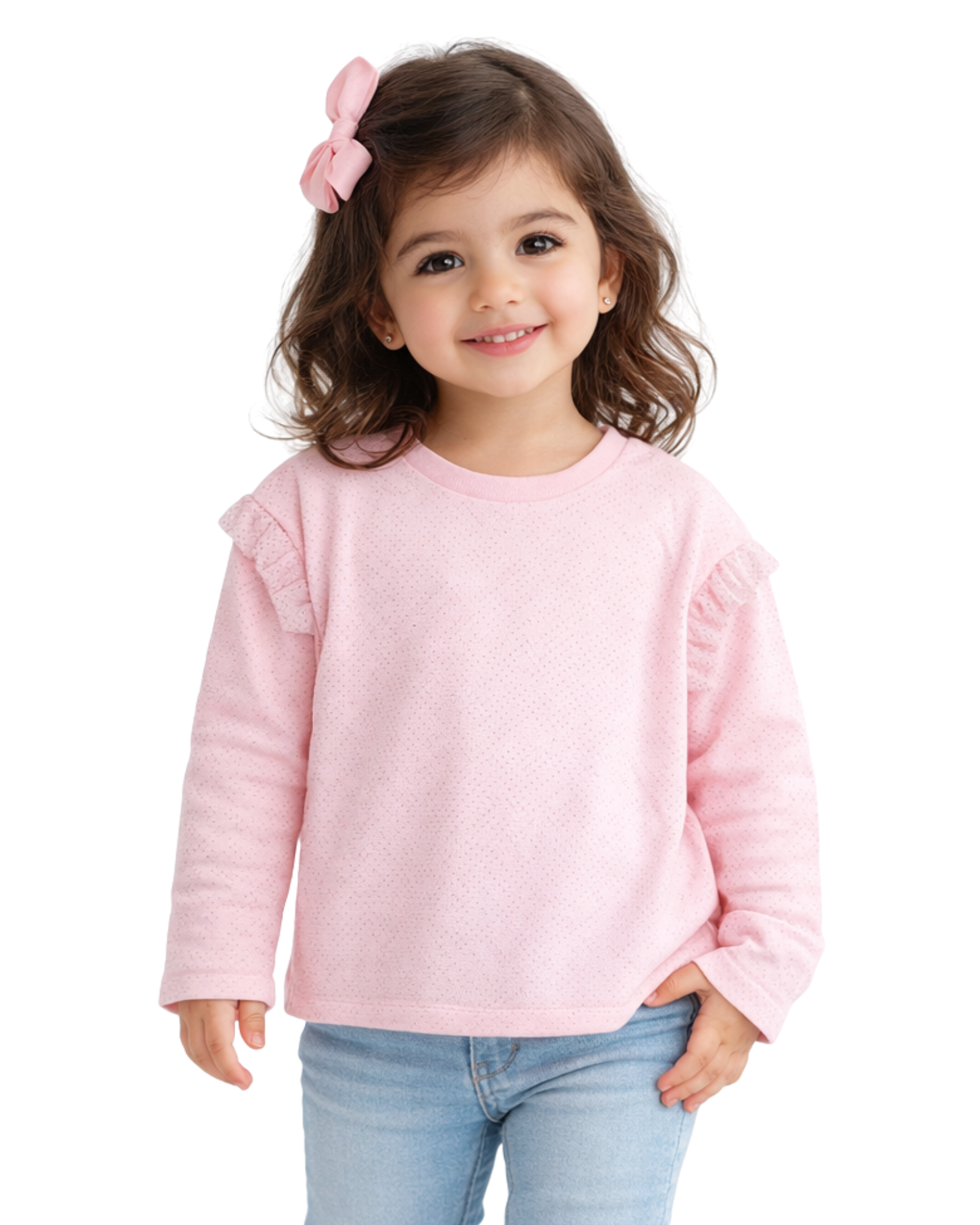 EPIC THREADS - Toddler Girls Long Sleeve Drop Shoulder T-shirt