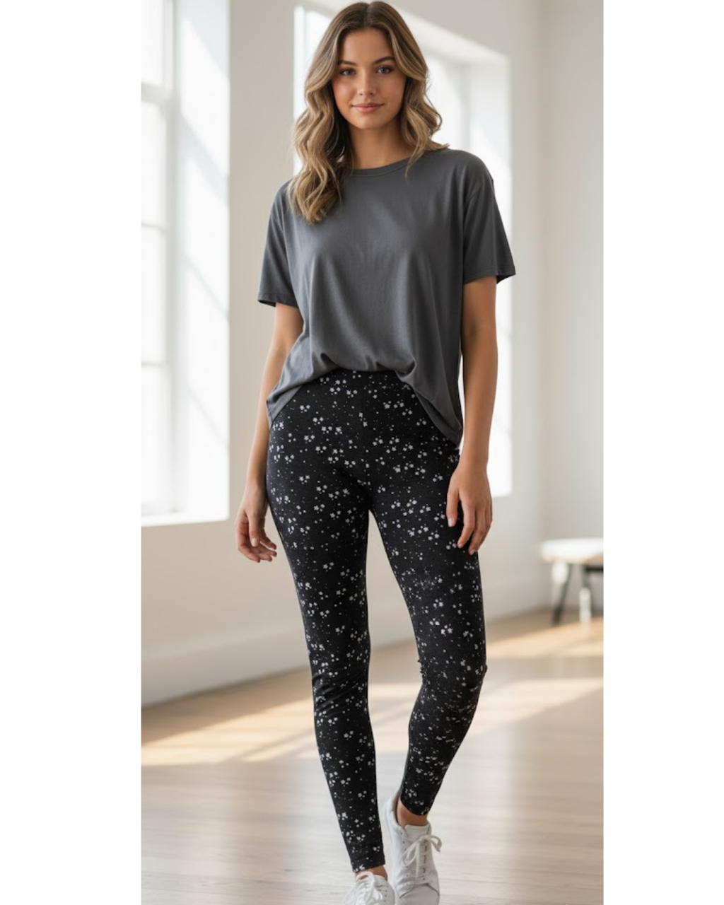 OYSHO - Stars Print Pant