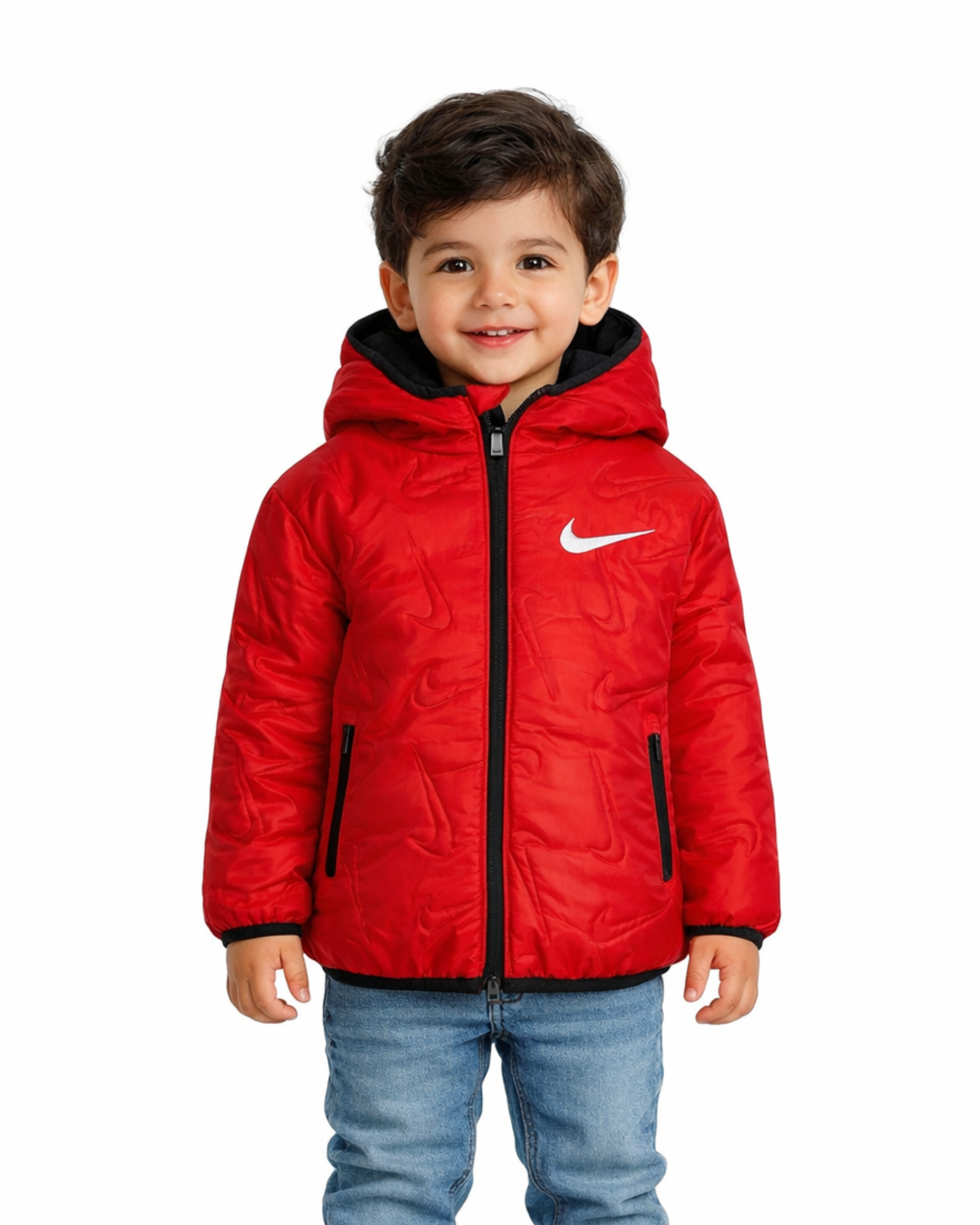 NIKE - Toddler Boys Quilted Swoosh Puffer Jacket