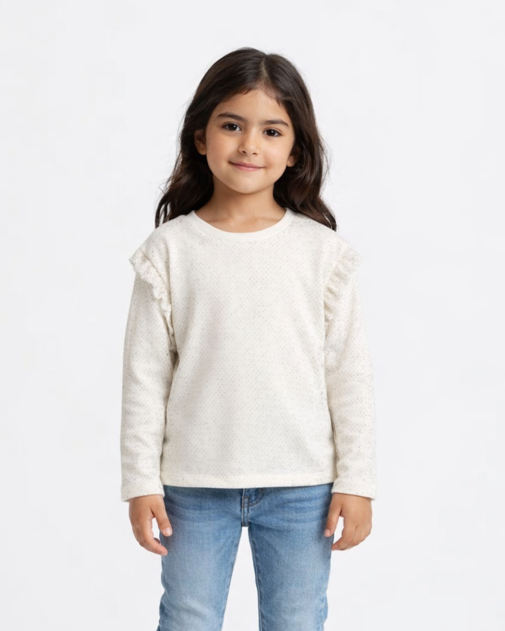 EPIC THREADS - Girls Long Sleeve Drop Shoulder T-shirt