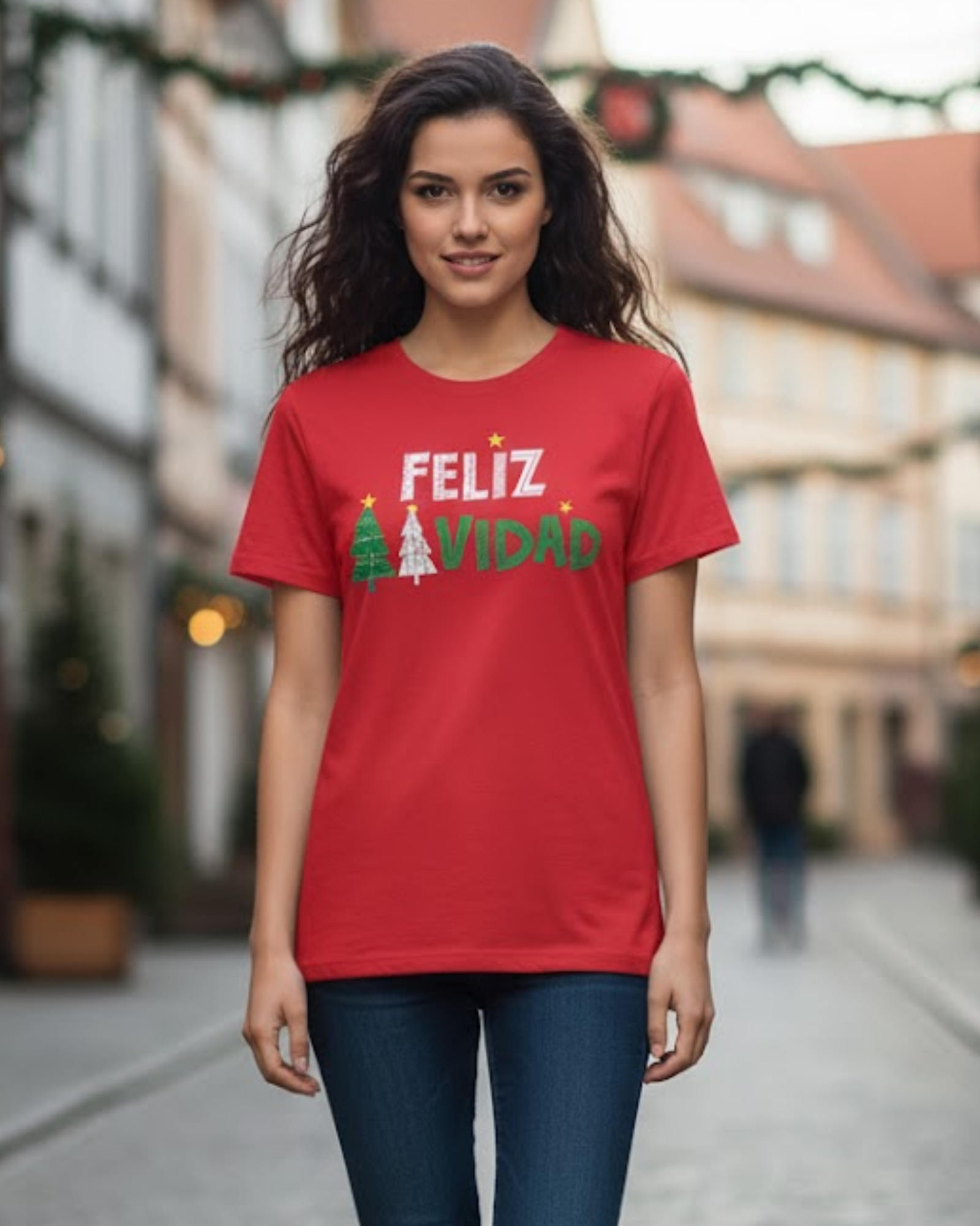WONDERSHOP - Festive "Feliz Navidad" Holiday T-Shirt