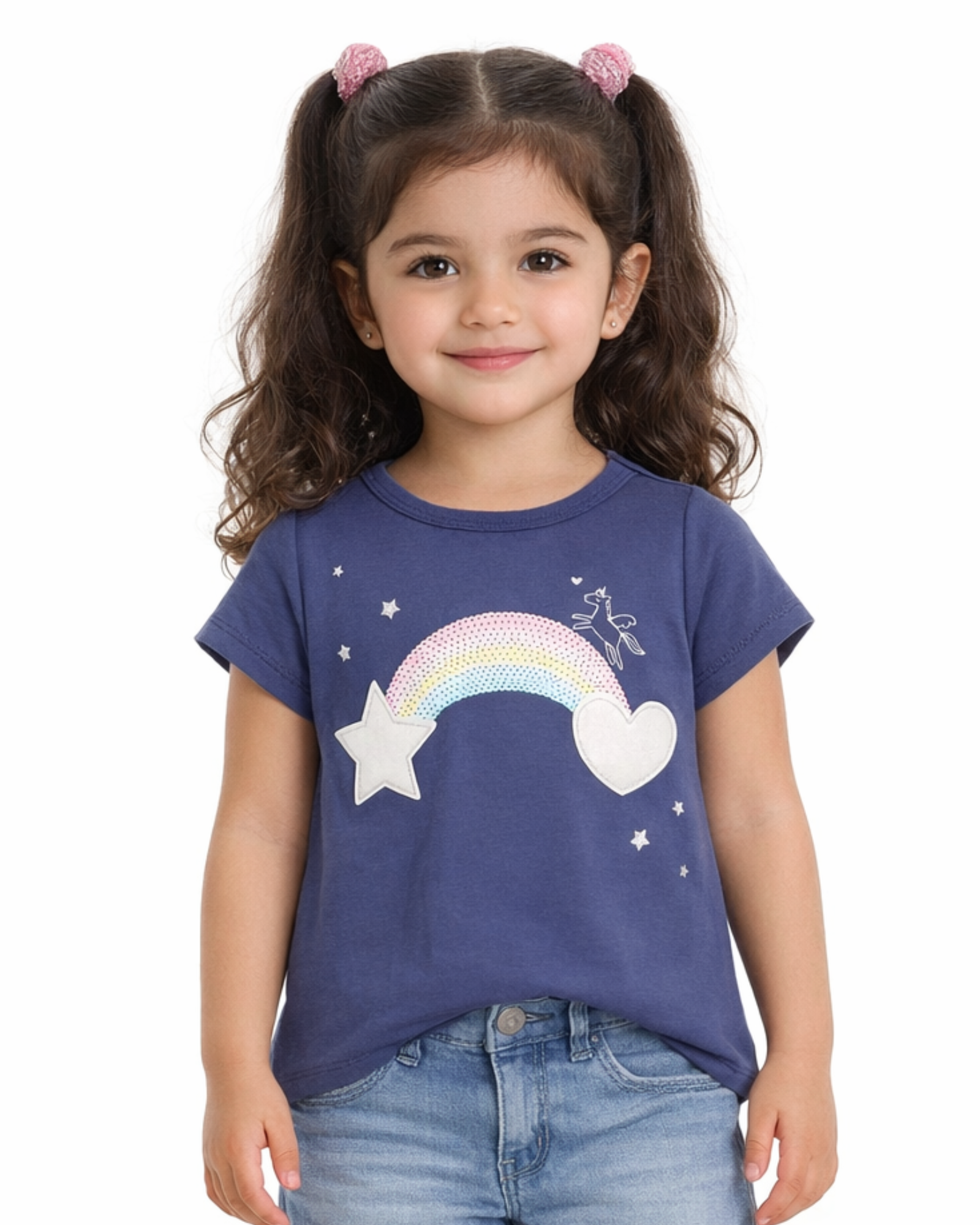 FIRST IMPRESSIONS - Baby Girls Rainbow T-Shirt