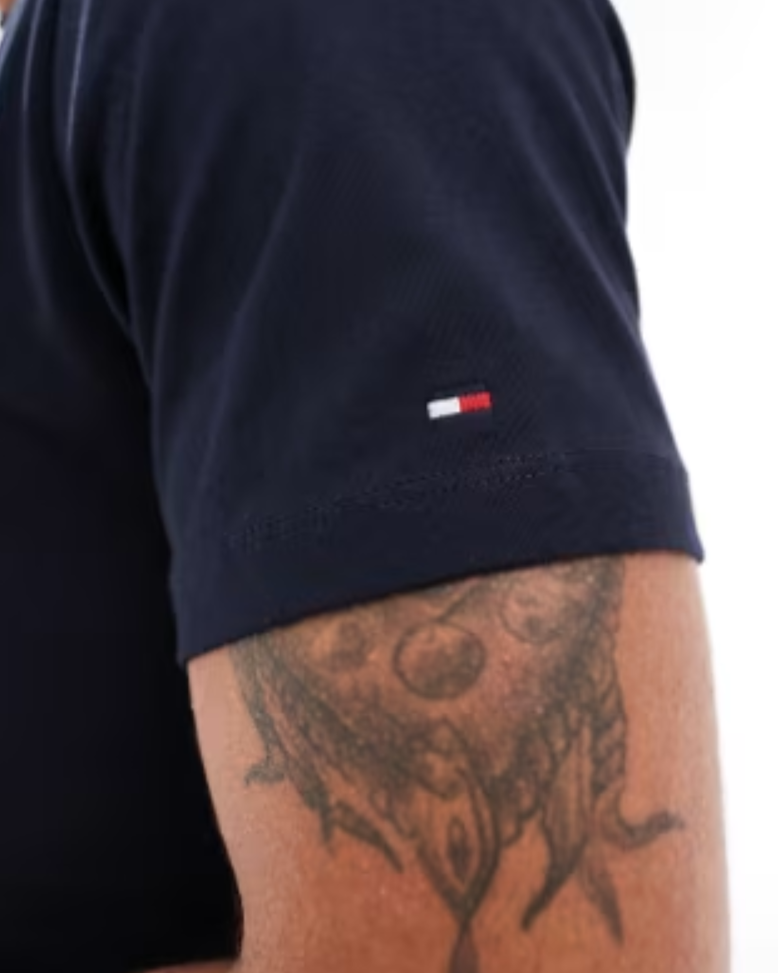 TOMMY HILFIGER - Men's Logo Graphic Navy T-Shirt