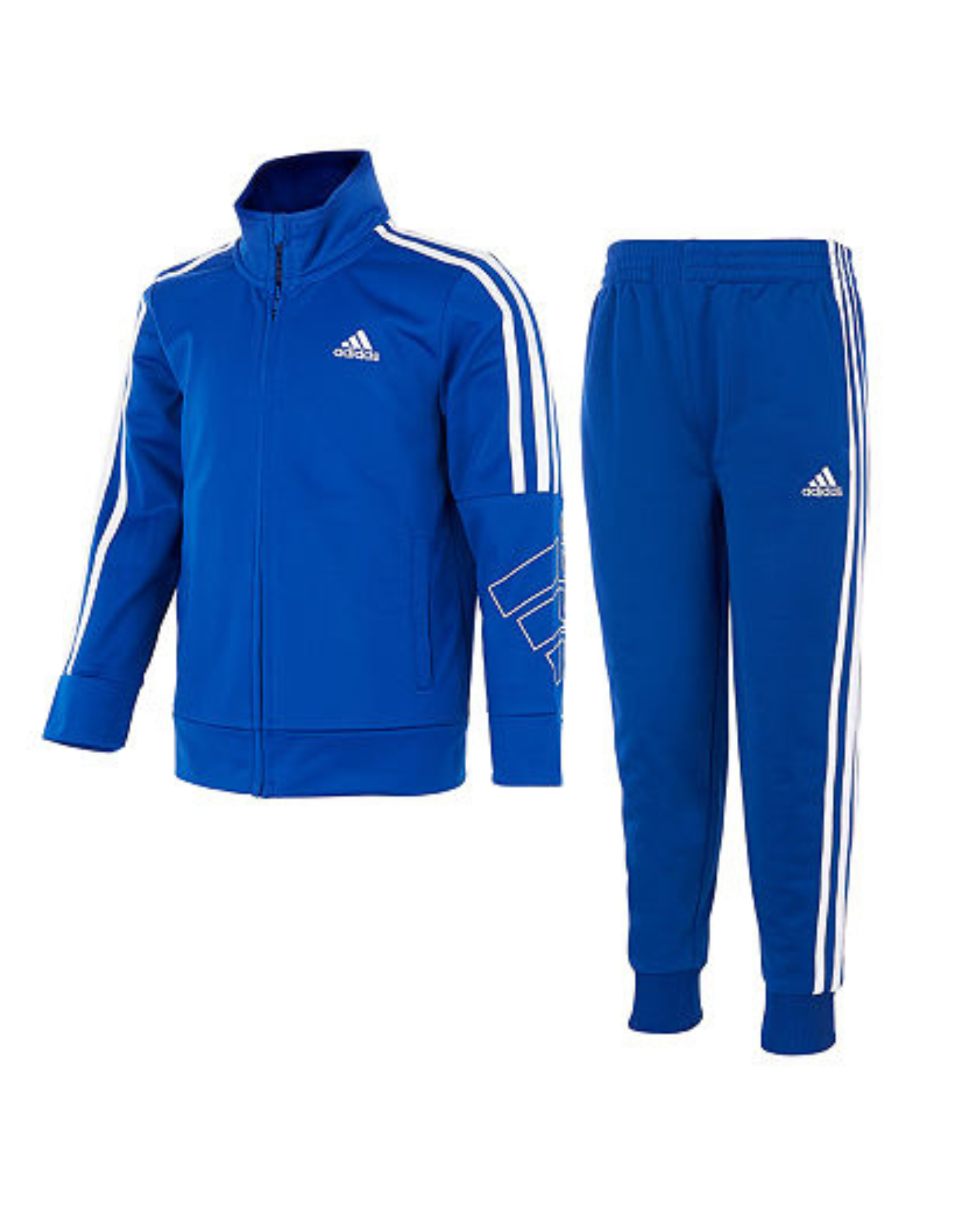 ADIDAS -  Event Tricot Jacket and Jogger Pants Set Blue