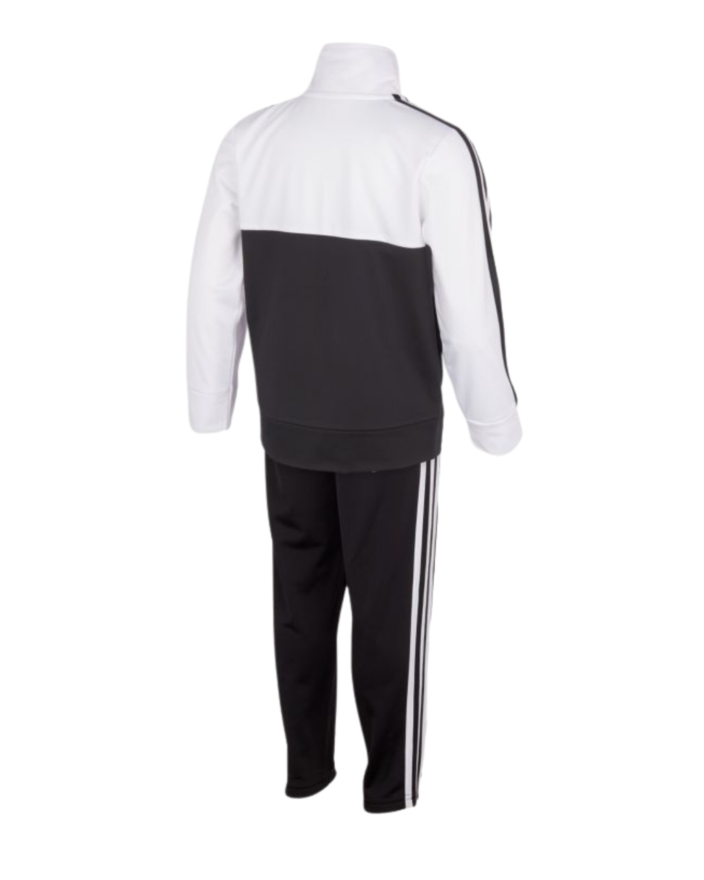 ADIDAS - 2 Piece Step up Tricot Tracksuit Set in White/black