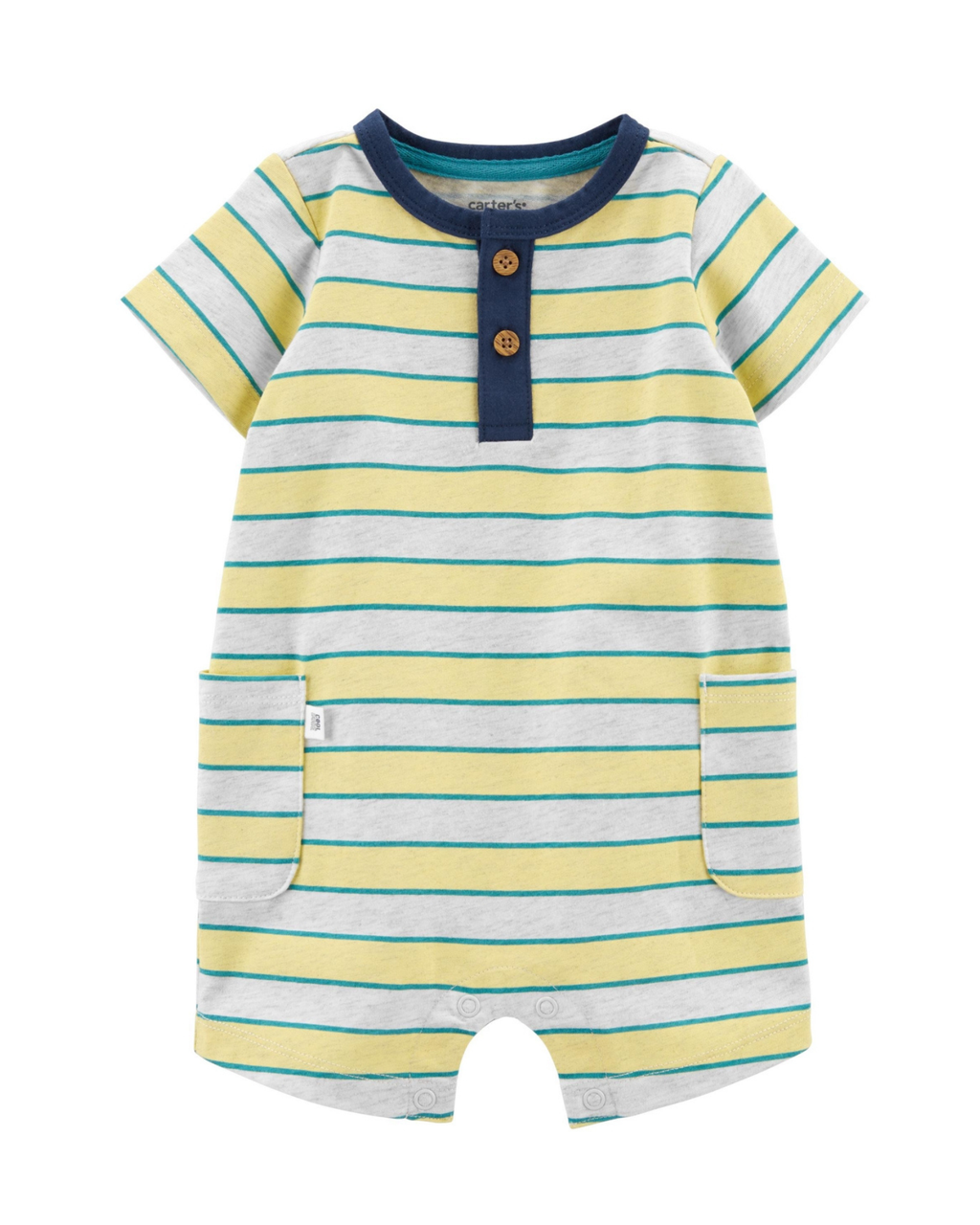 CARTER'S - Baby Boys Short Sleeve Romper
