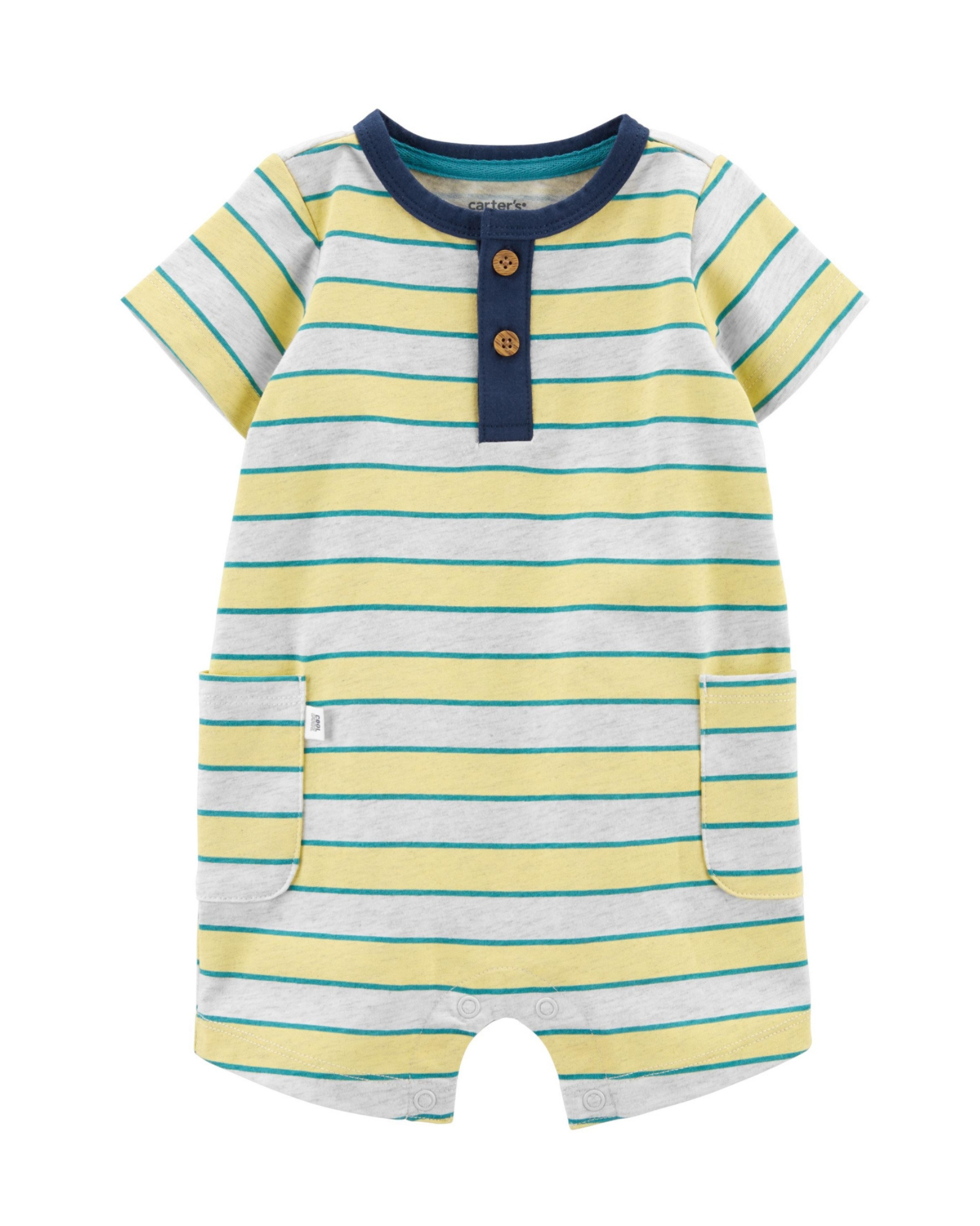 CARTER'S - Baby Boys Short Sleeve Romper