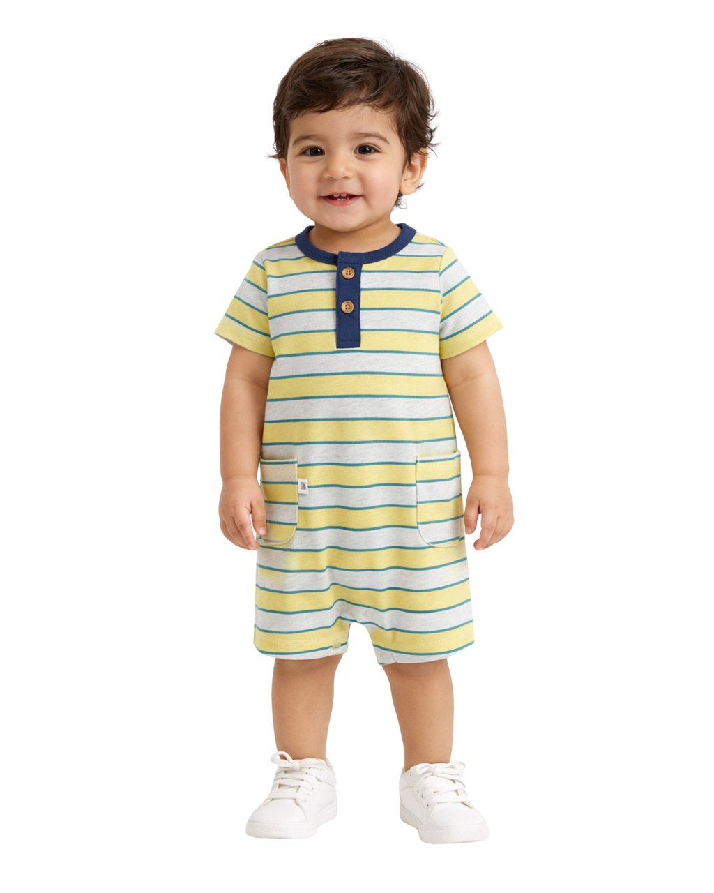 CARTER'S - Baby Boys Short Sleeve Romper