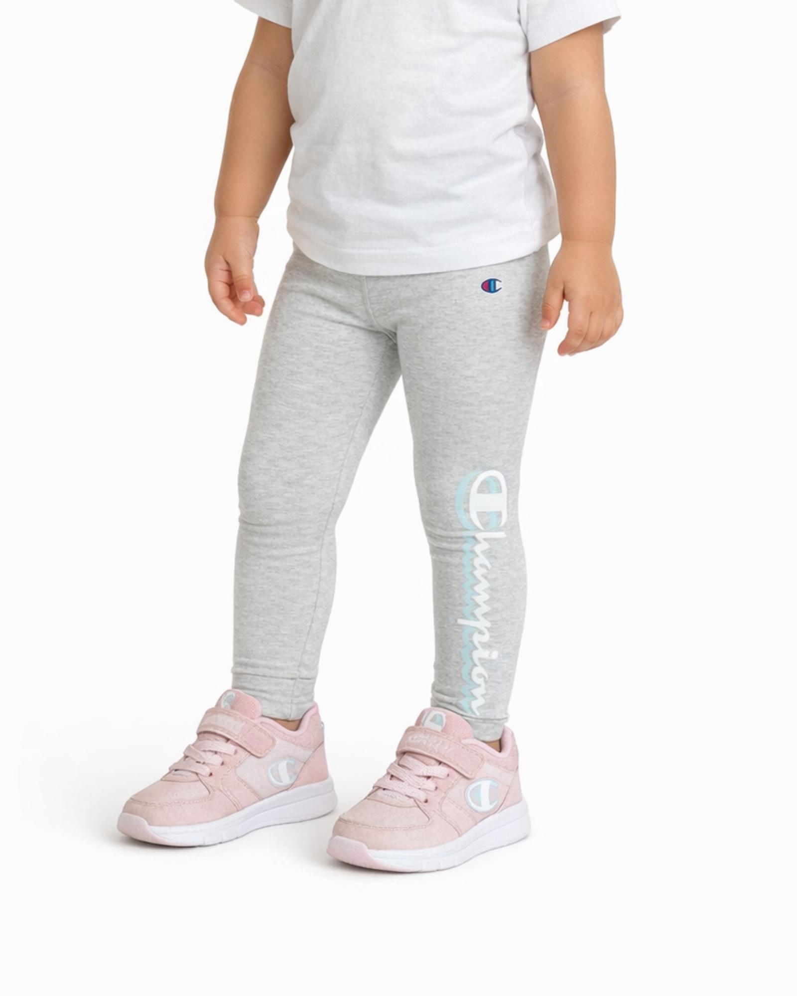 CHAMPION - Toddler Girls Drop Shadow Script Leggings Pant