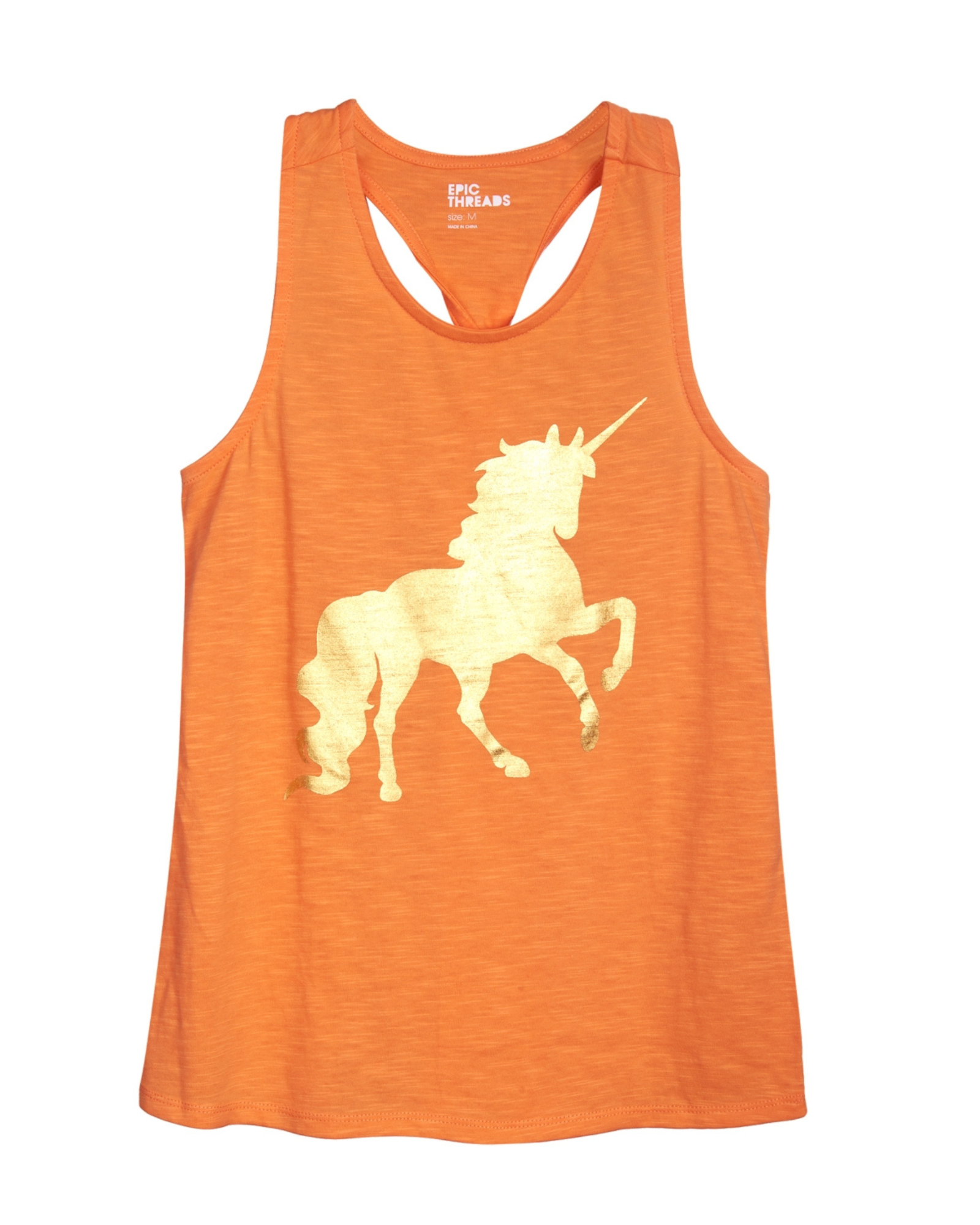 EPIC THREADS - Big Girls Unicorn Tank Top