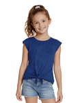 EPIC THREADS - Big Girls Tie Front Pocket T-shirt