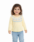 EPIC THREADS - Toddler Girls Fair Isle Neckline T-shirt