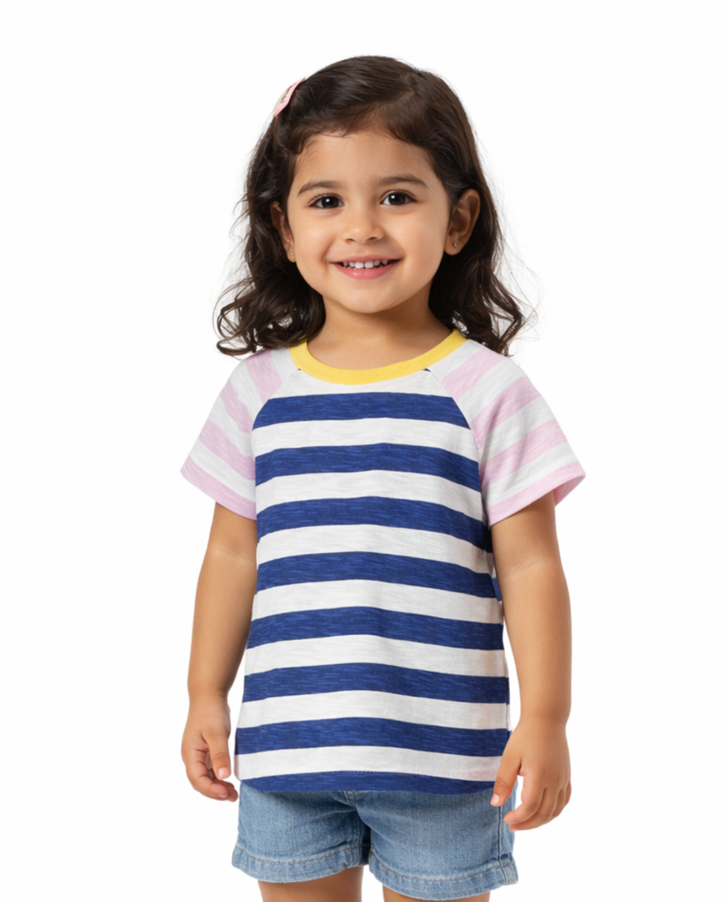 EPIC THREADS - Toddler Girls Multi Stripe T-shirt