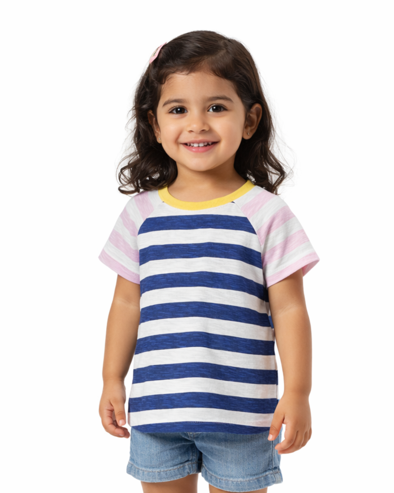 EPIC THREADS - Toddler Girls Multi Stripe T-shirt