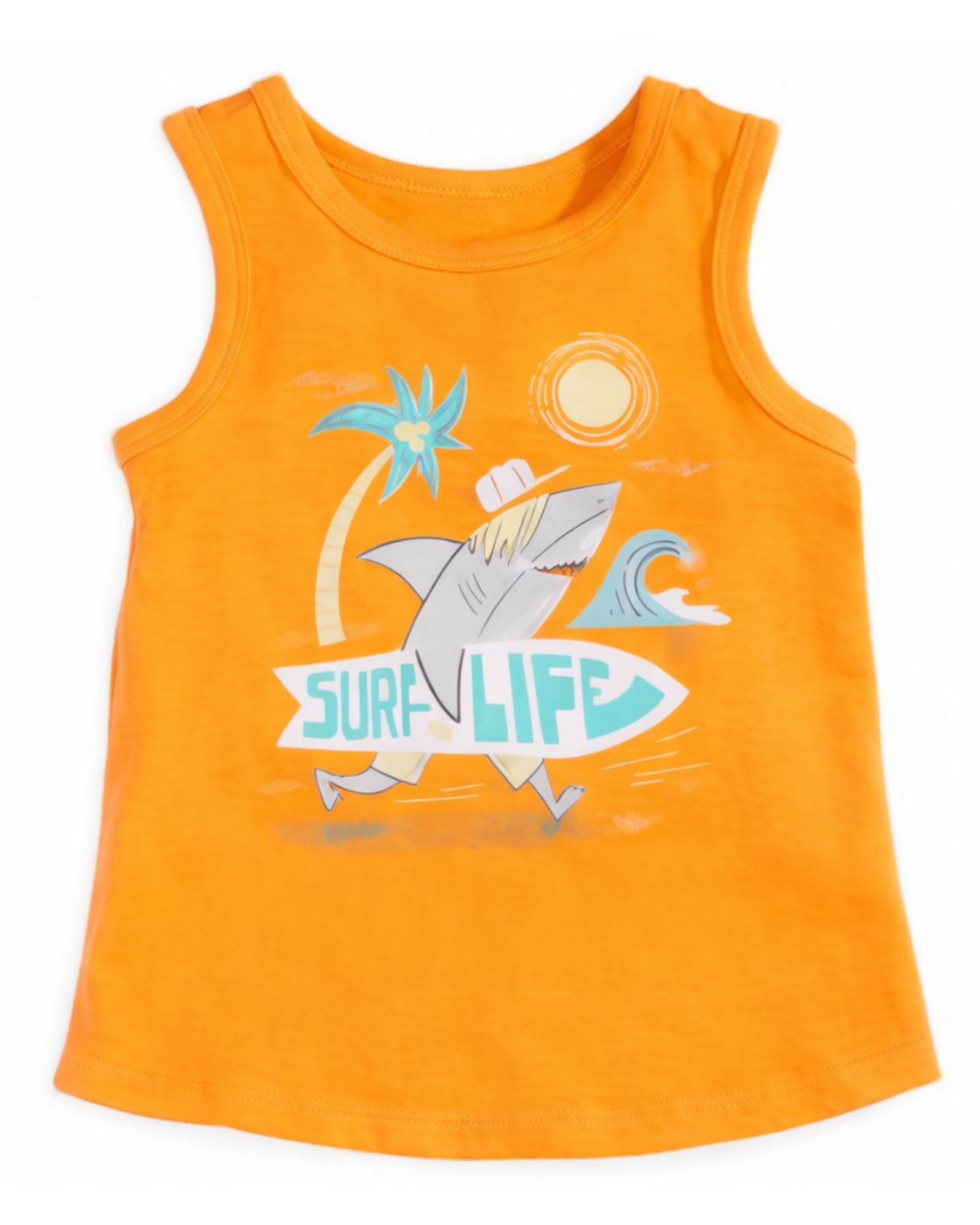 FIRST IMPRESSIONS -  Baby Boys Surf Life-Graphic Tee