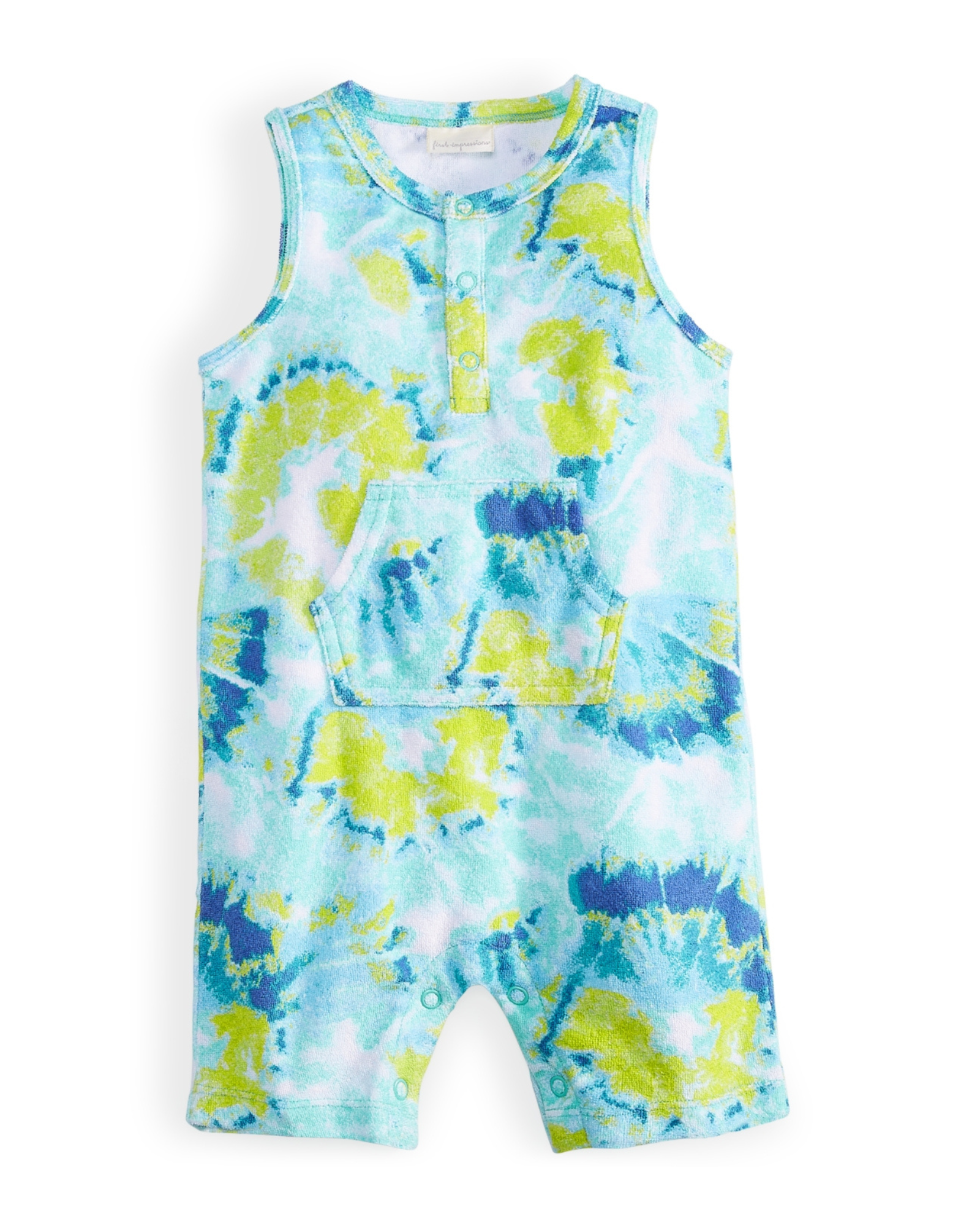 FIRST IMPRESSIONS - Baby Boys Tie Dye Romper