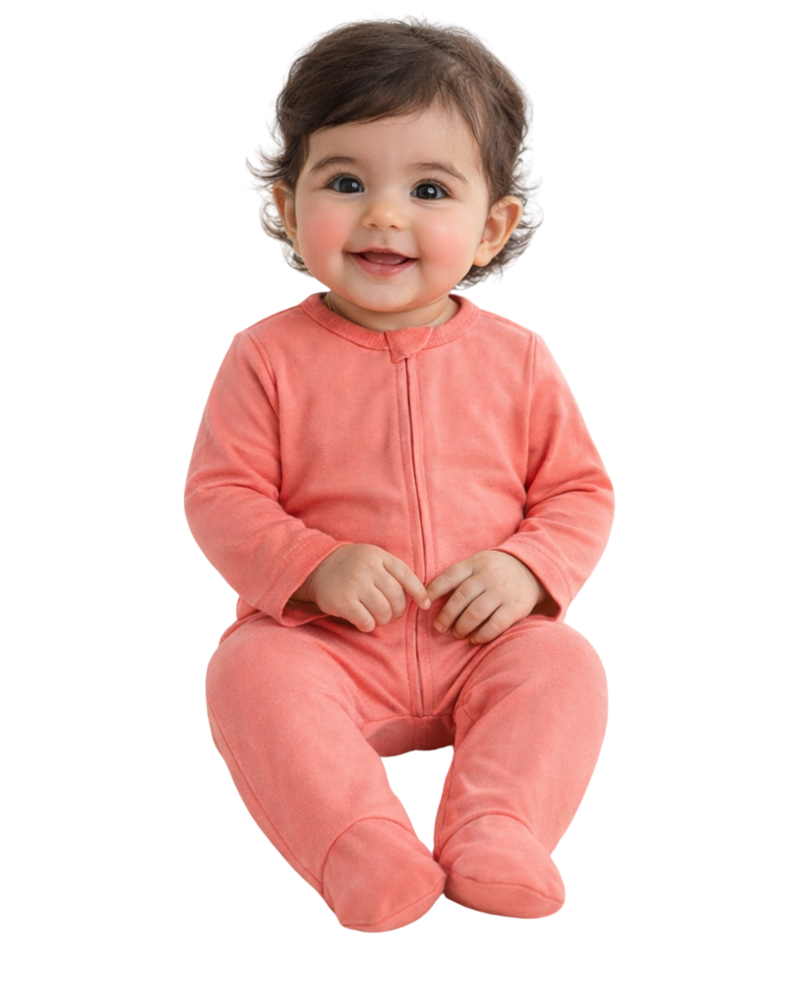 FIRST IMPRESSIONS - Baby Girls 2 Coveralls Citrus Party Footie