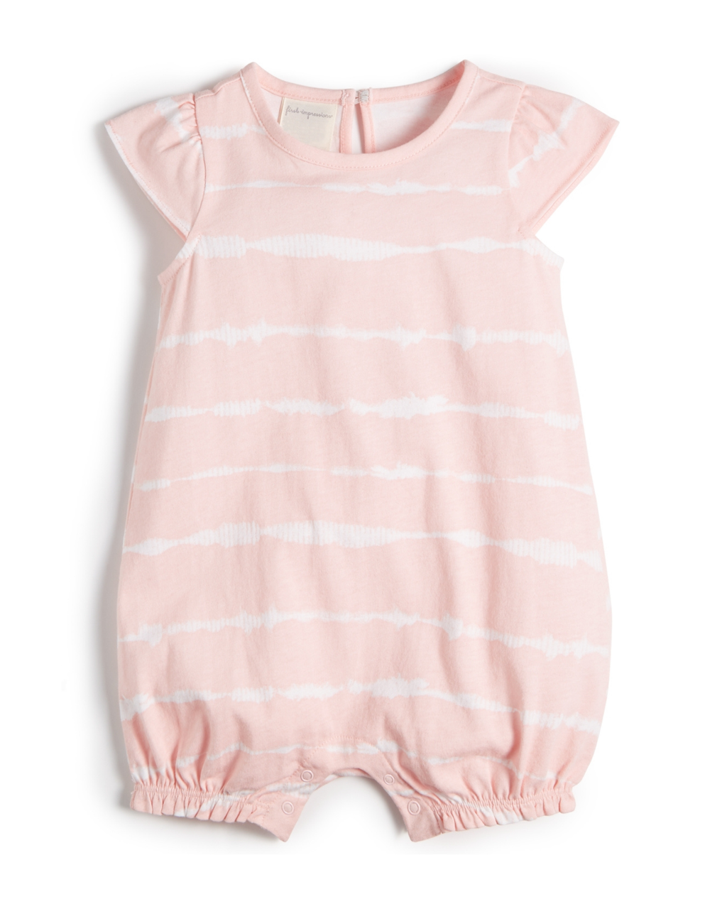 FIRST IMPRESSIONS - Baby Girls Cotton Tie-Dyed Stripes