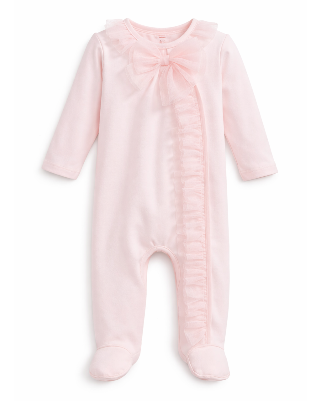 FIRST IMPRESSIONS - Baby Girls Footed Tulle Coverall