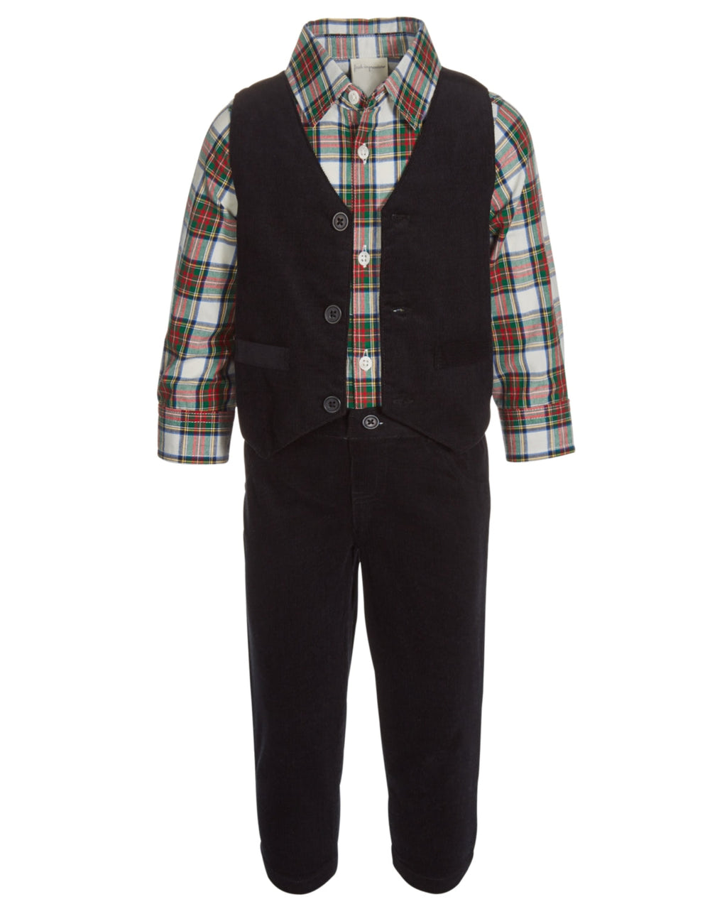 FIRST IMPRESSIONS - Baby Boy Corduroy 3Pc Set