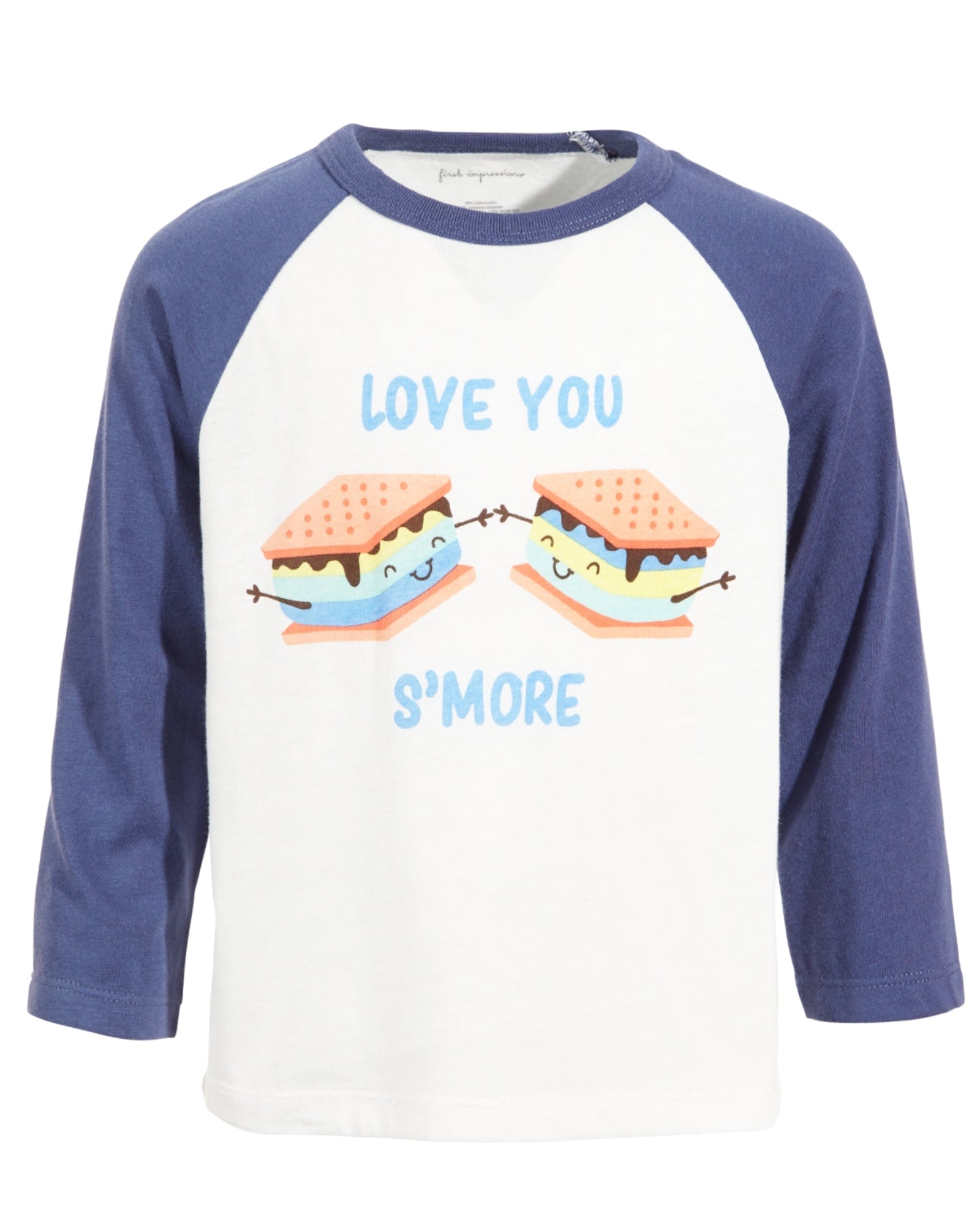 FIRST IMPRESSIONS - Baby Boys Love You S'more Long-Sleeve T-Shirt